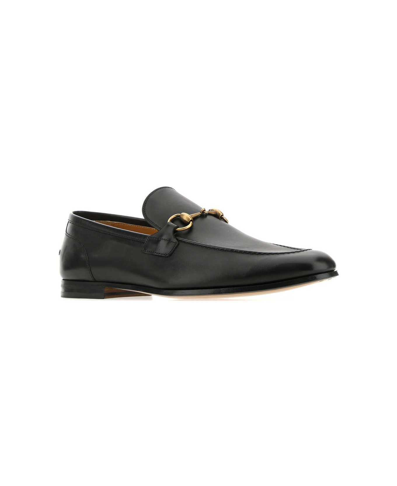 Gucci Black Leather Loafers - 1000