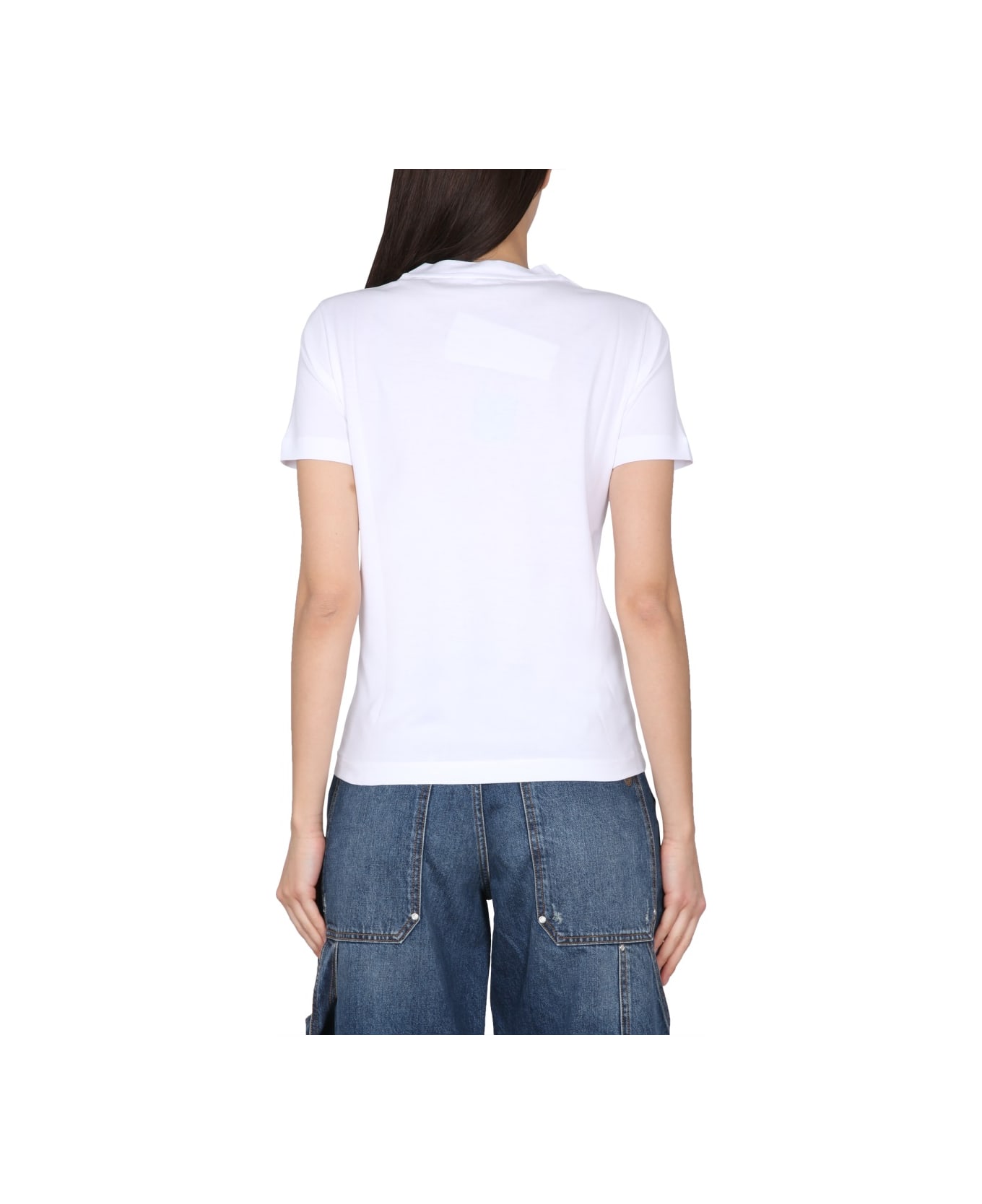Stella McCartney T-shirt With Logo - WHITE