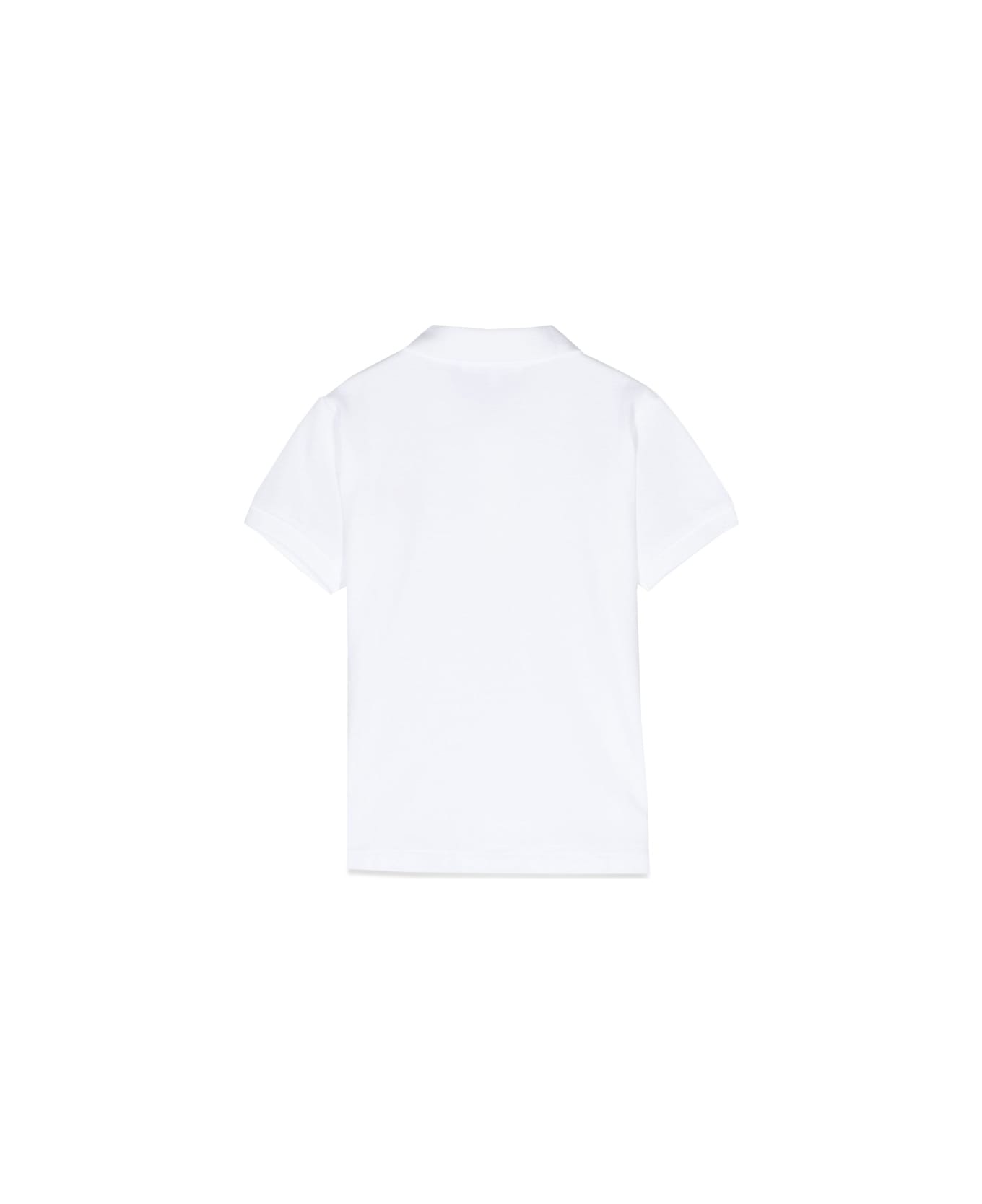 Comme des Garçons Play Red Heart M/c Polo Shirt - WHITE Tシャツ＆ポロシャツ
