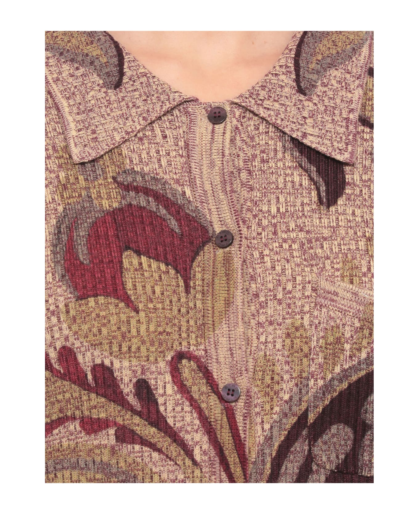 Etro Wool Cardigan - Brown