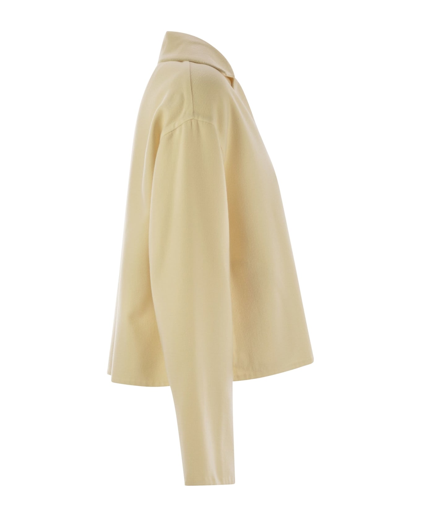 Fabiana Filippi Double Wool Jacket - Vanilla