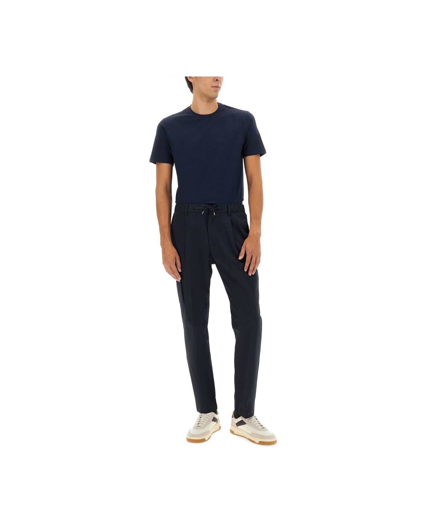 Herno Cotton T-shirt - BLUE