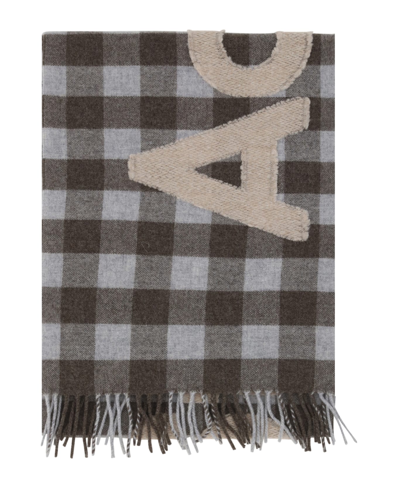 Acne Studios Scarf - Brown/beige