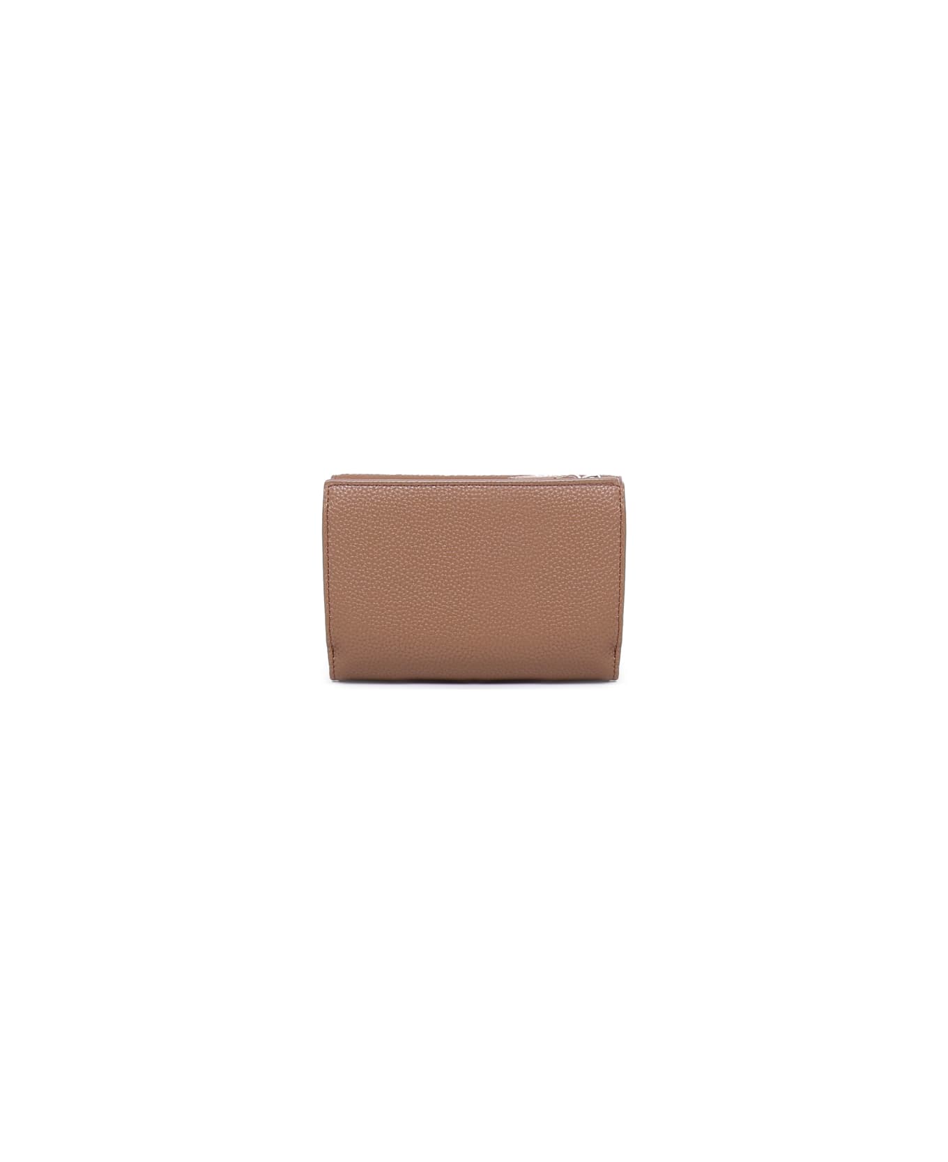Giorgio Armani Wallet With Card Compartment And Magnetic Closure Giorgio Armani - Wood