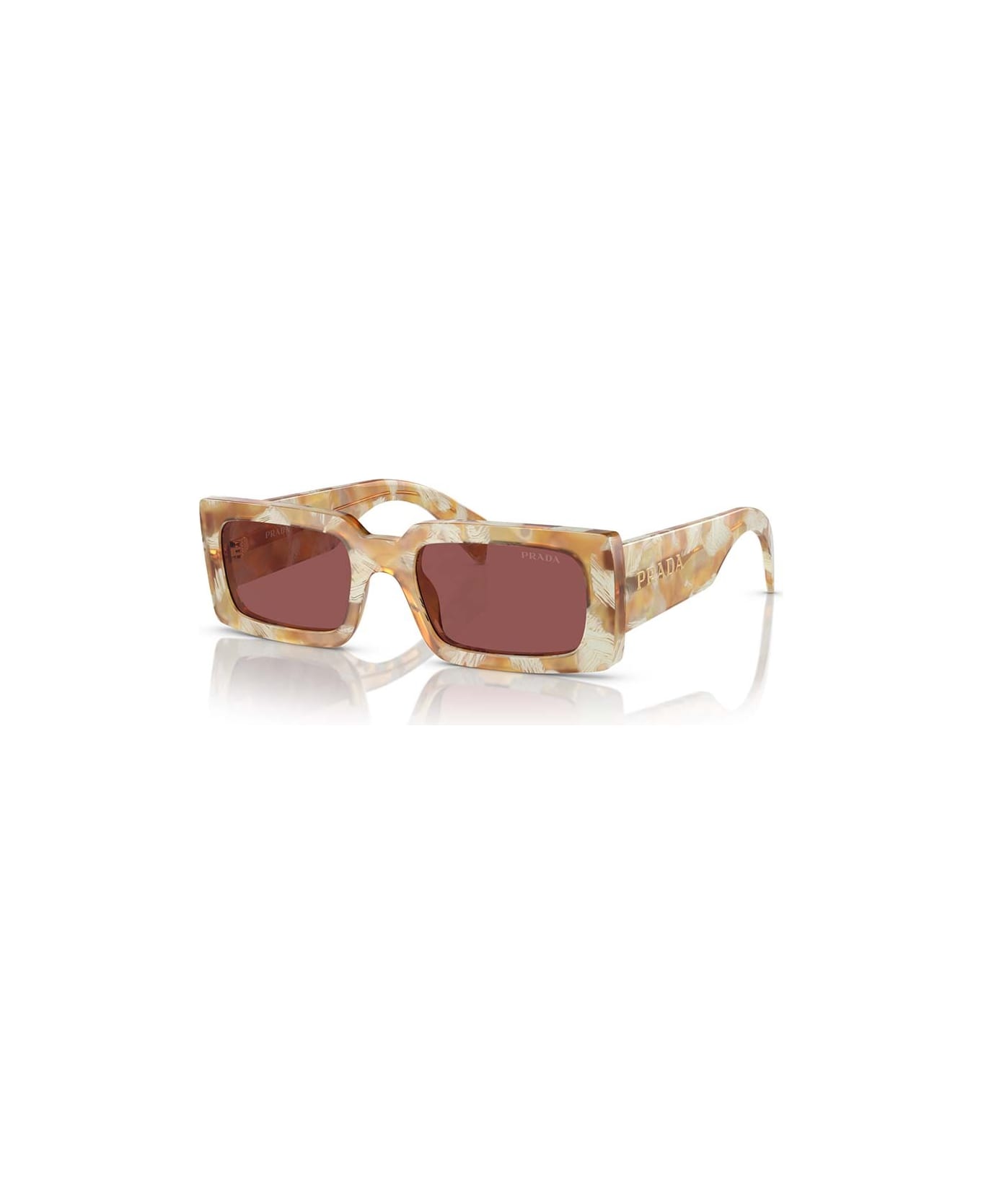 Prada Eyewear Sunglasses - Multicolor/Rosso