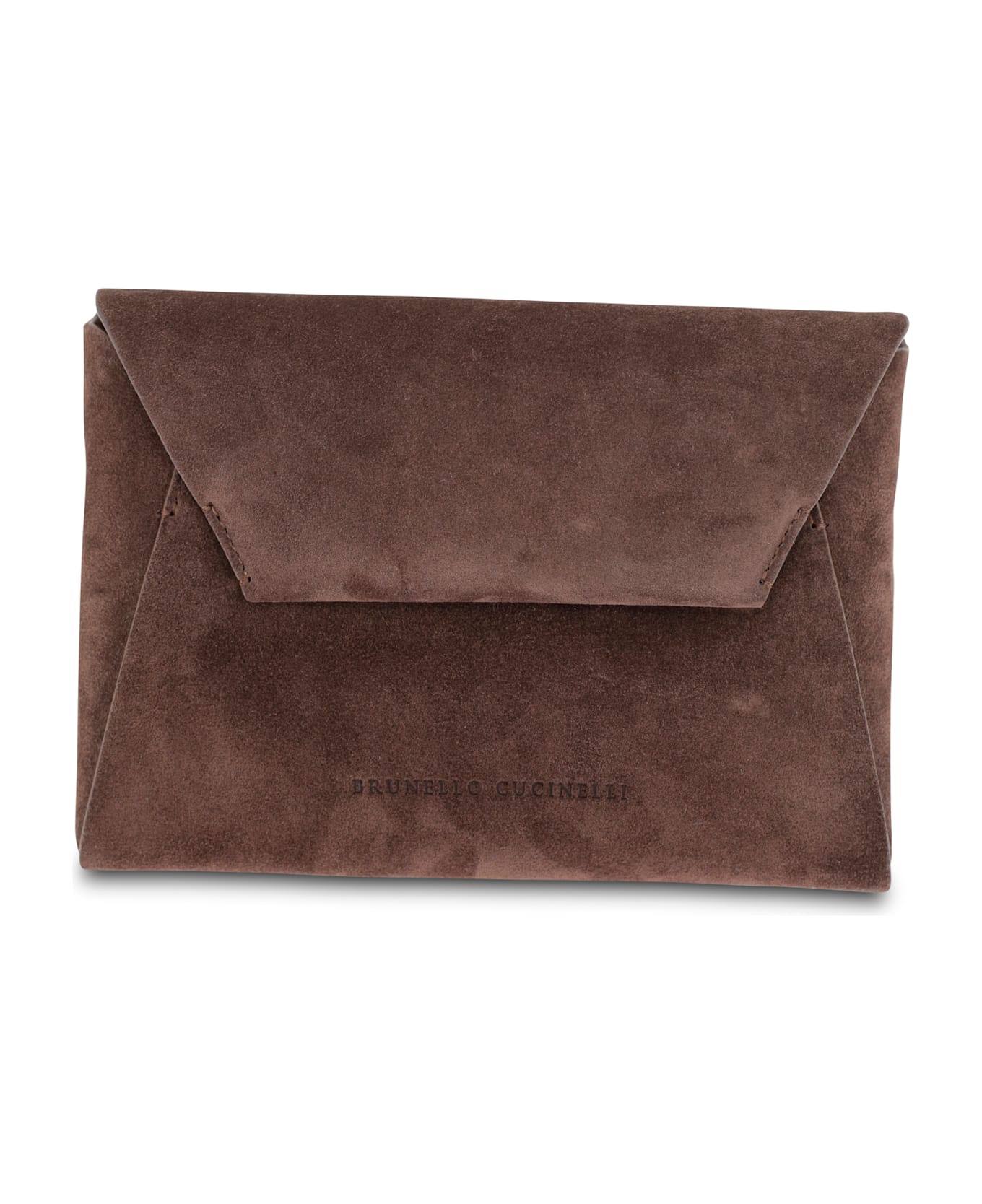 Brunello Cucinelli Bc Duo Clutch - Brown