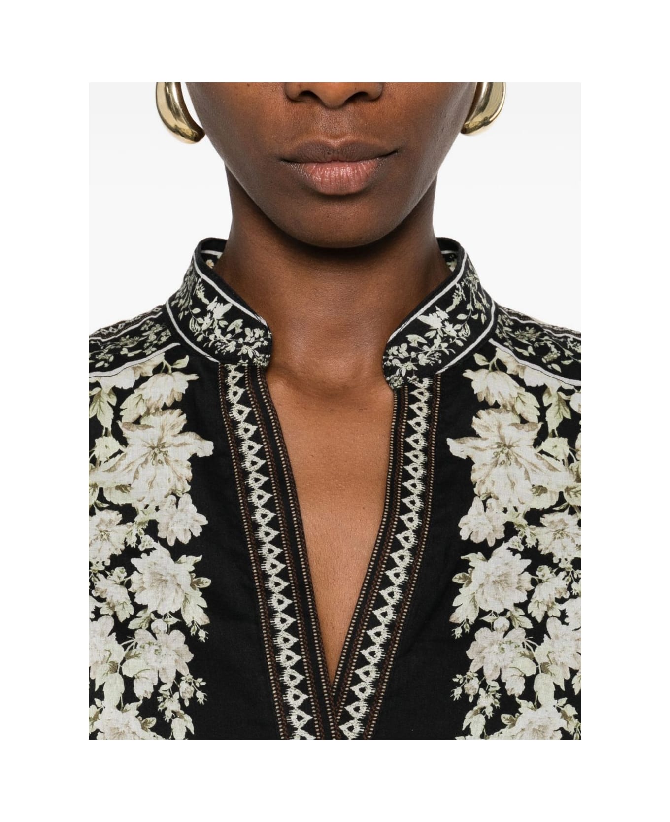 Alice + Olivia Valencia Short Dress - Black