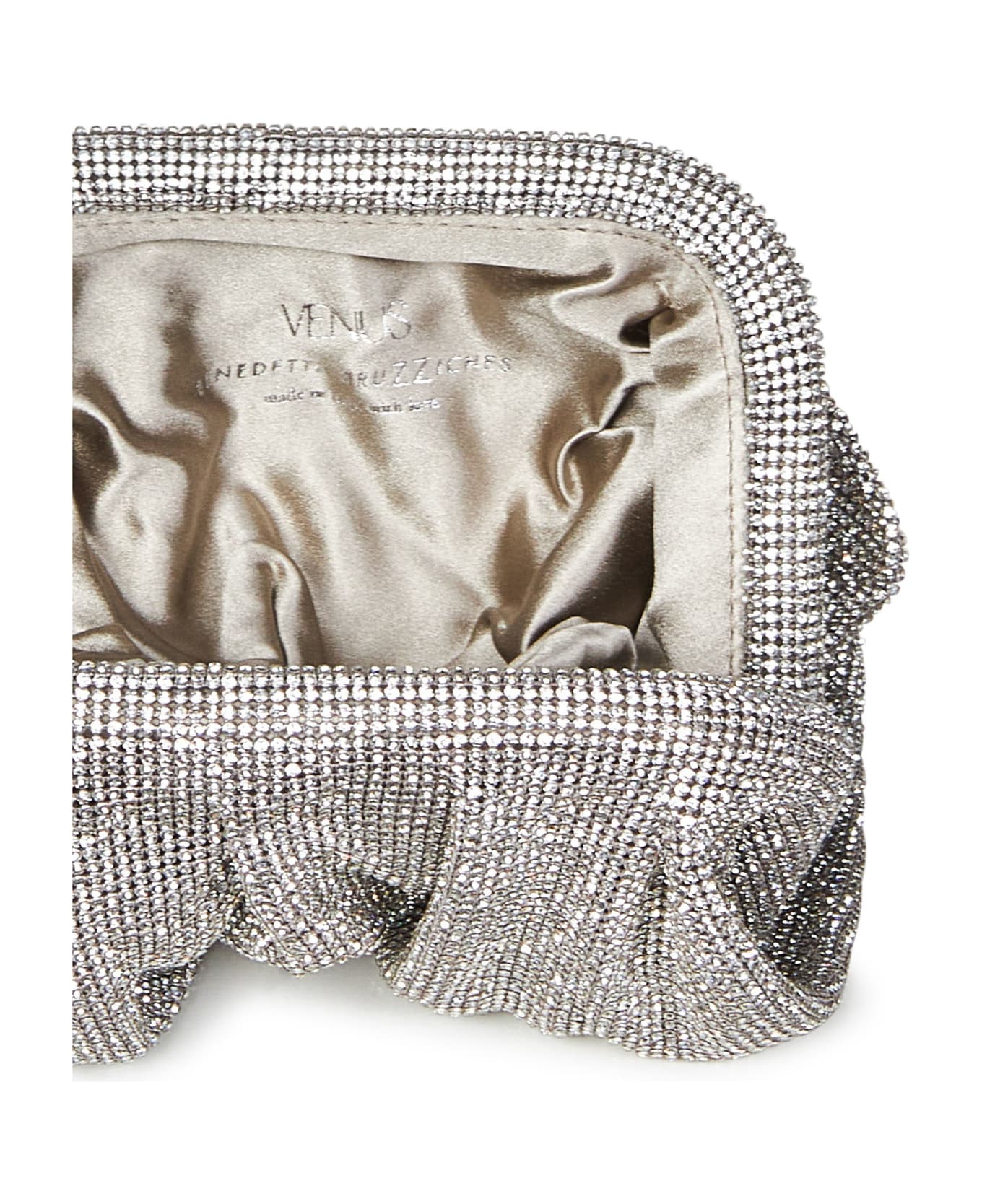 Benedetta Bruzziches Venus La Petite Clutch - Silver