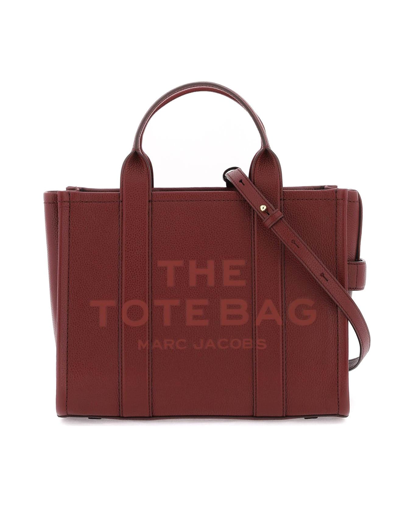 Marc Jacobs The Leather Small Tote Bag - Red トートバッグ