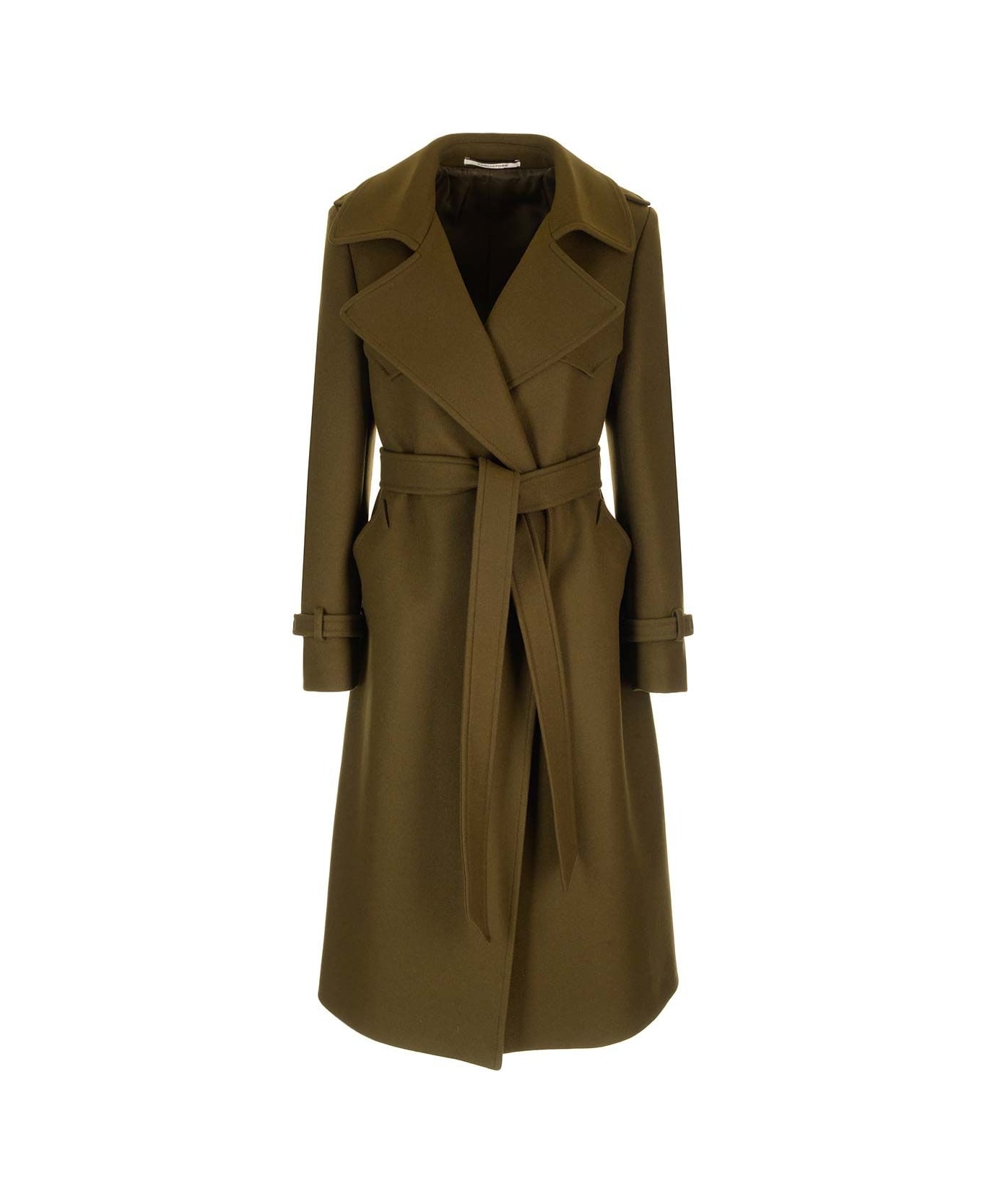 Tagliatore "carola" Wool Coat - Green