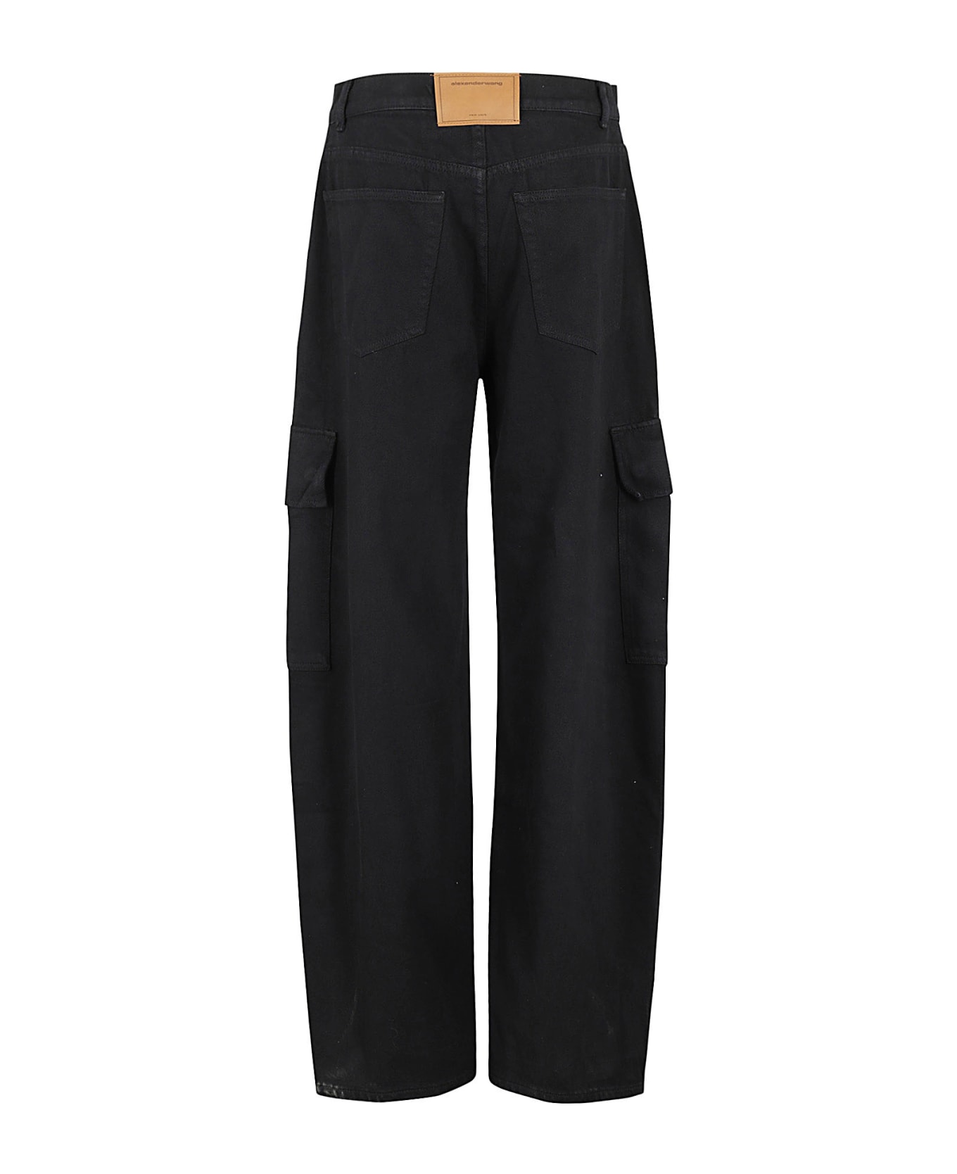 Alexander Wang Oversized Rounded Low Rise Jean Cargo Pocket