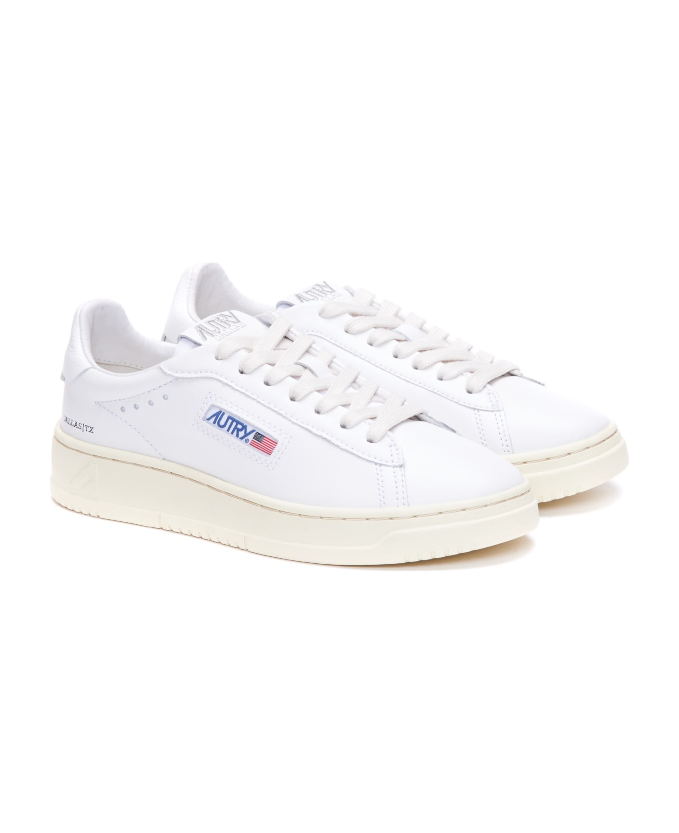 Autry Dallas Leather Sneakers - White スニーカー