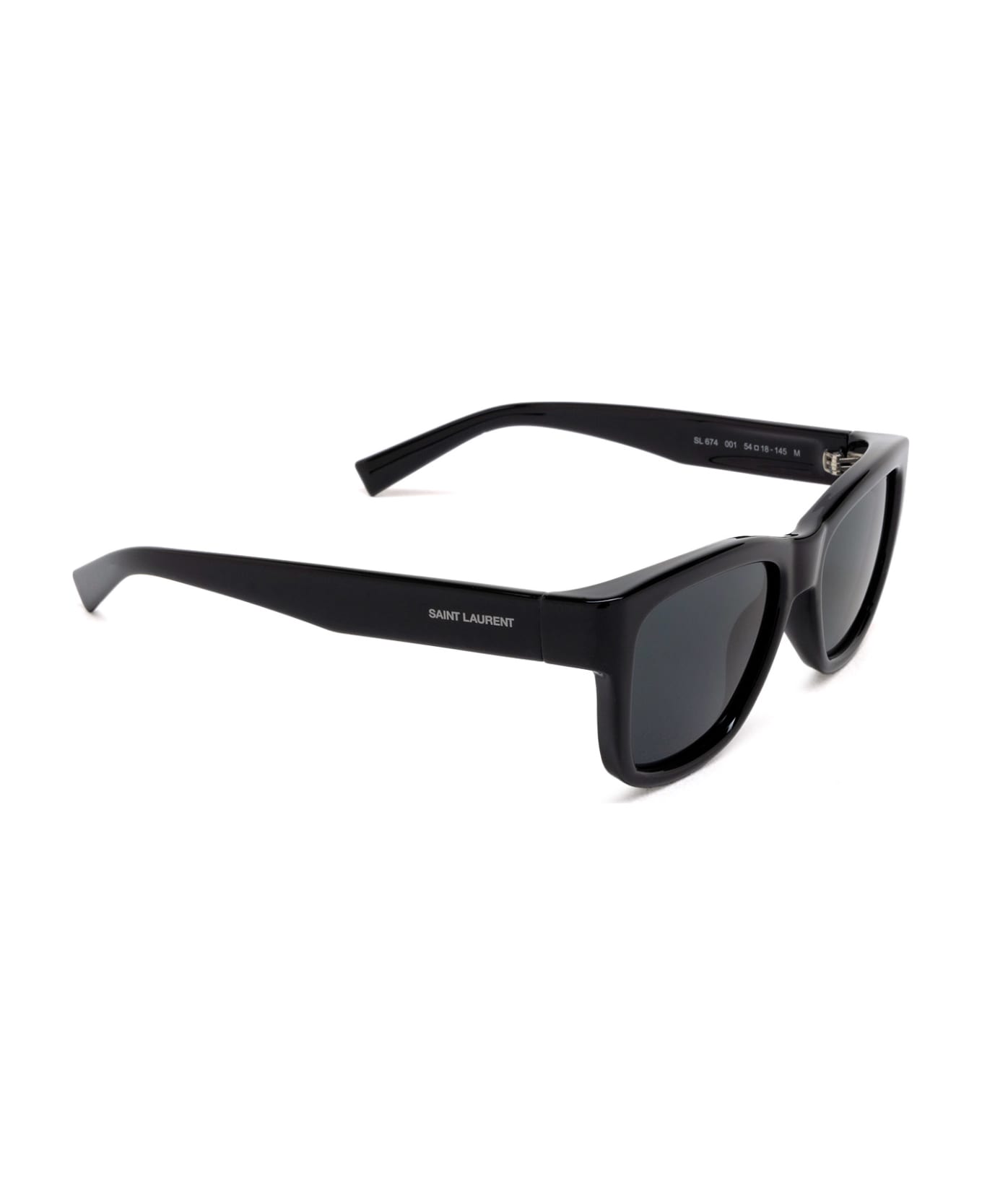 Saint Laurent Eyewear Sl 674 Black Sunglasses - Black