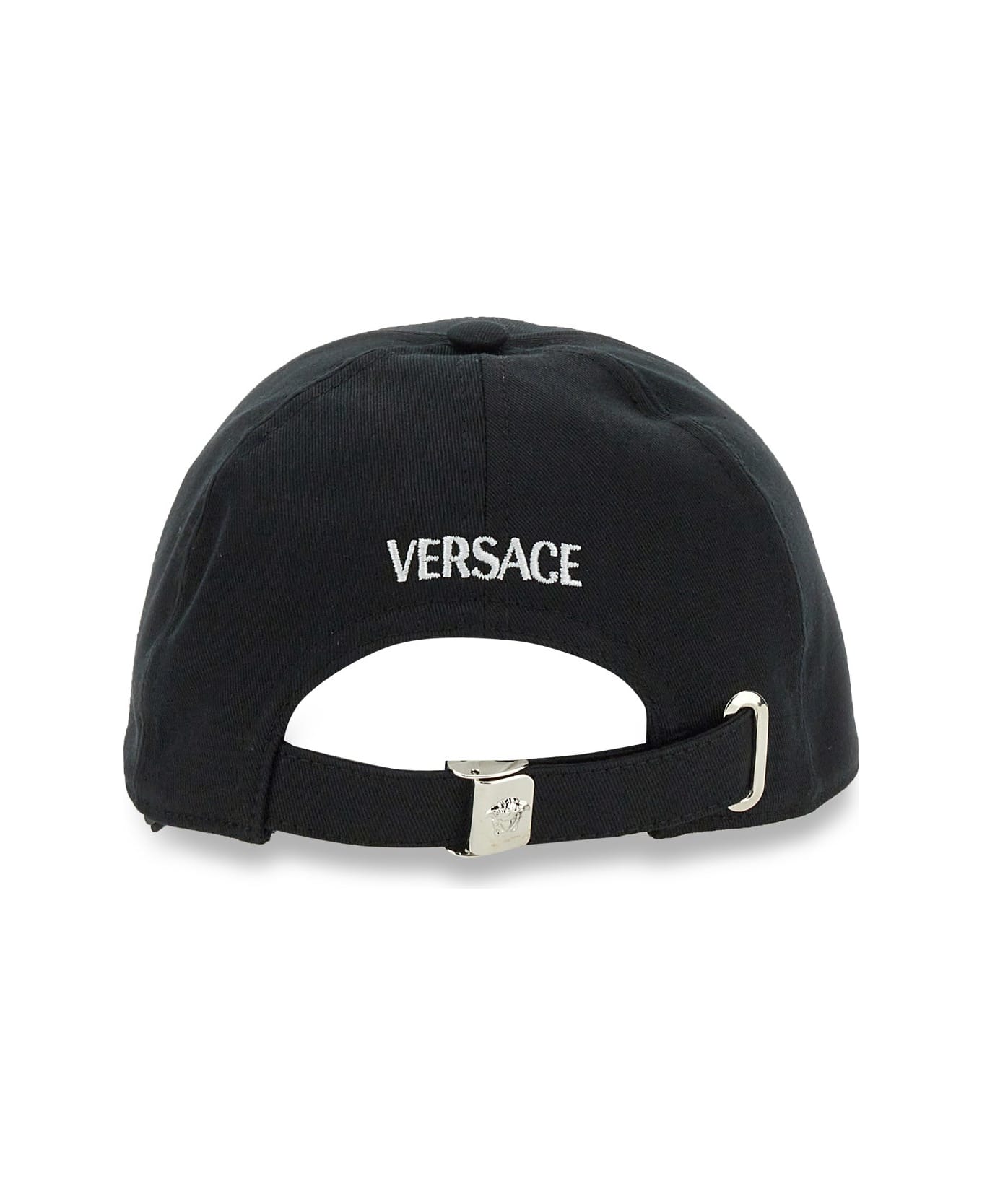 Versace Baseball Hat With Logo - NERO
