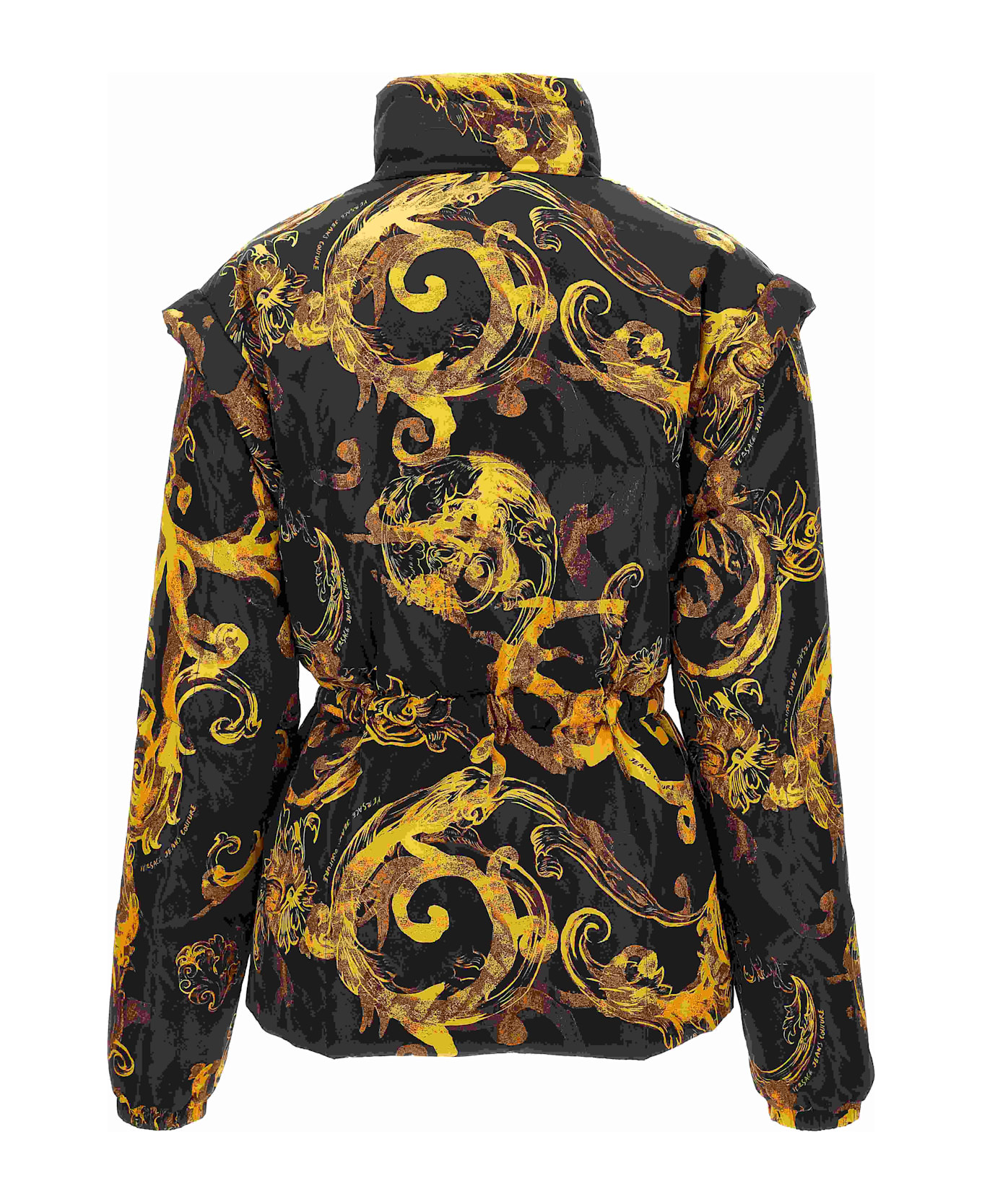 Versace Jeans Couture Black Down Jacket - Black