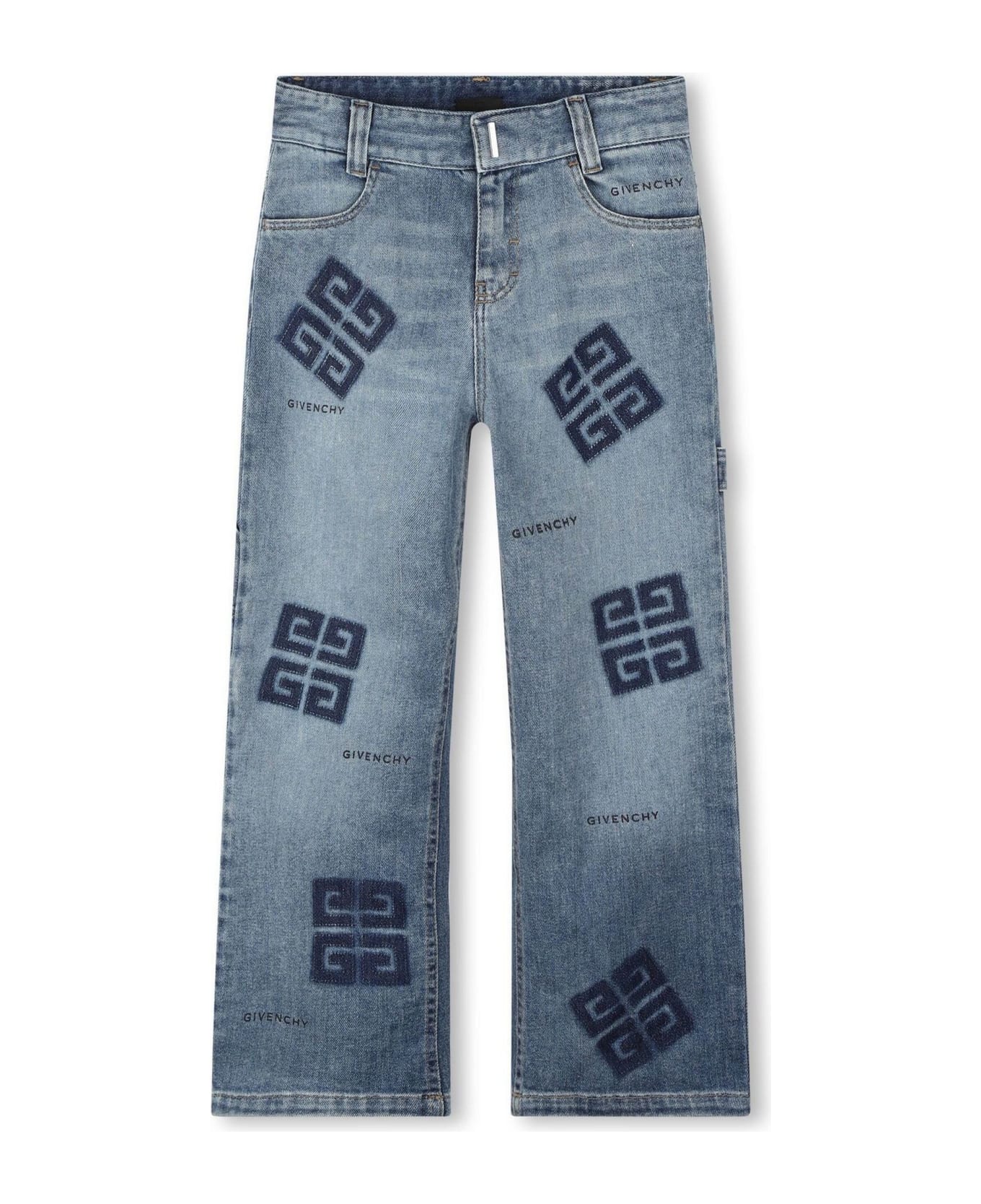 Givenchy Kids Jeans Blue - Blue ボトムス