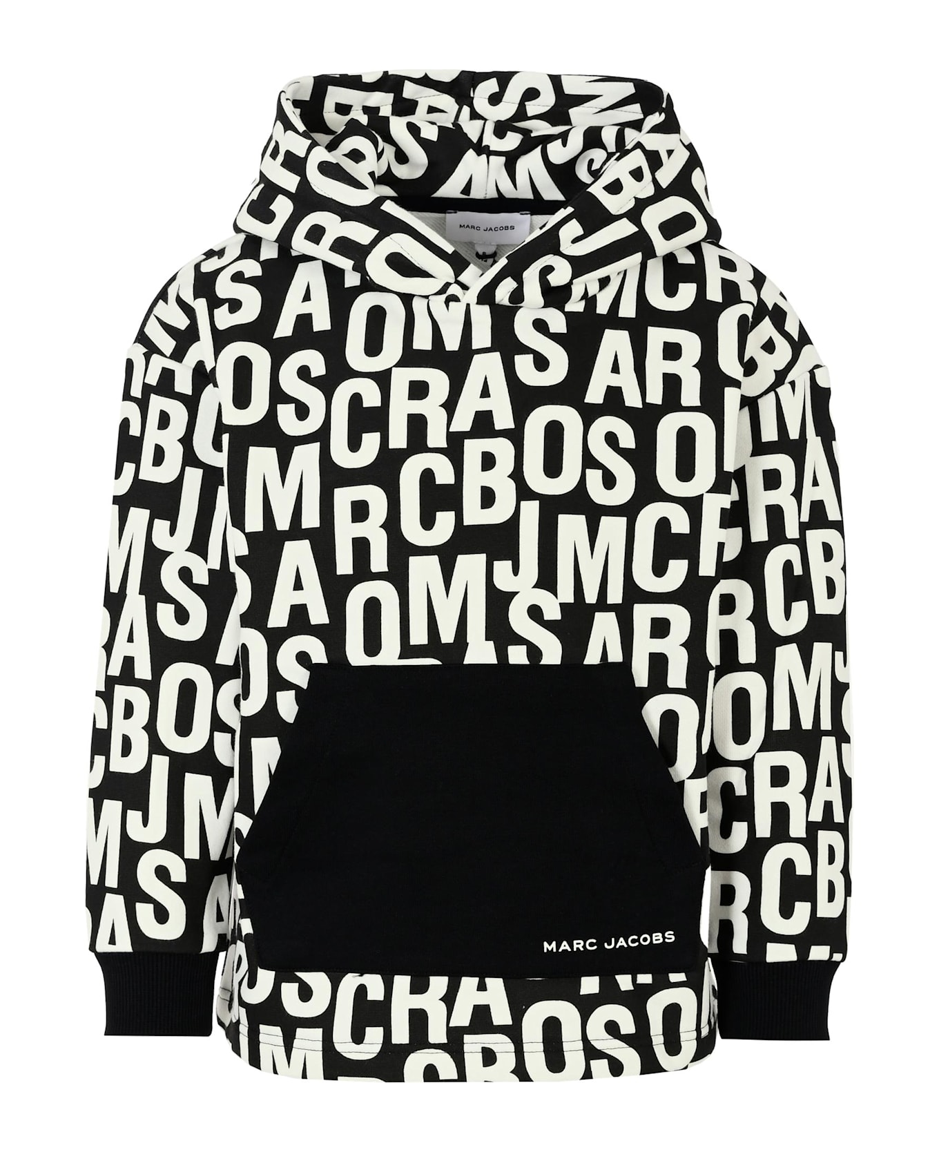 Marc Jacobs Black Sweatshirt For Boy With Logo - Black