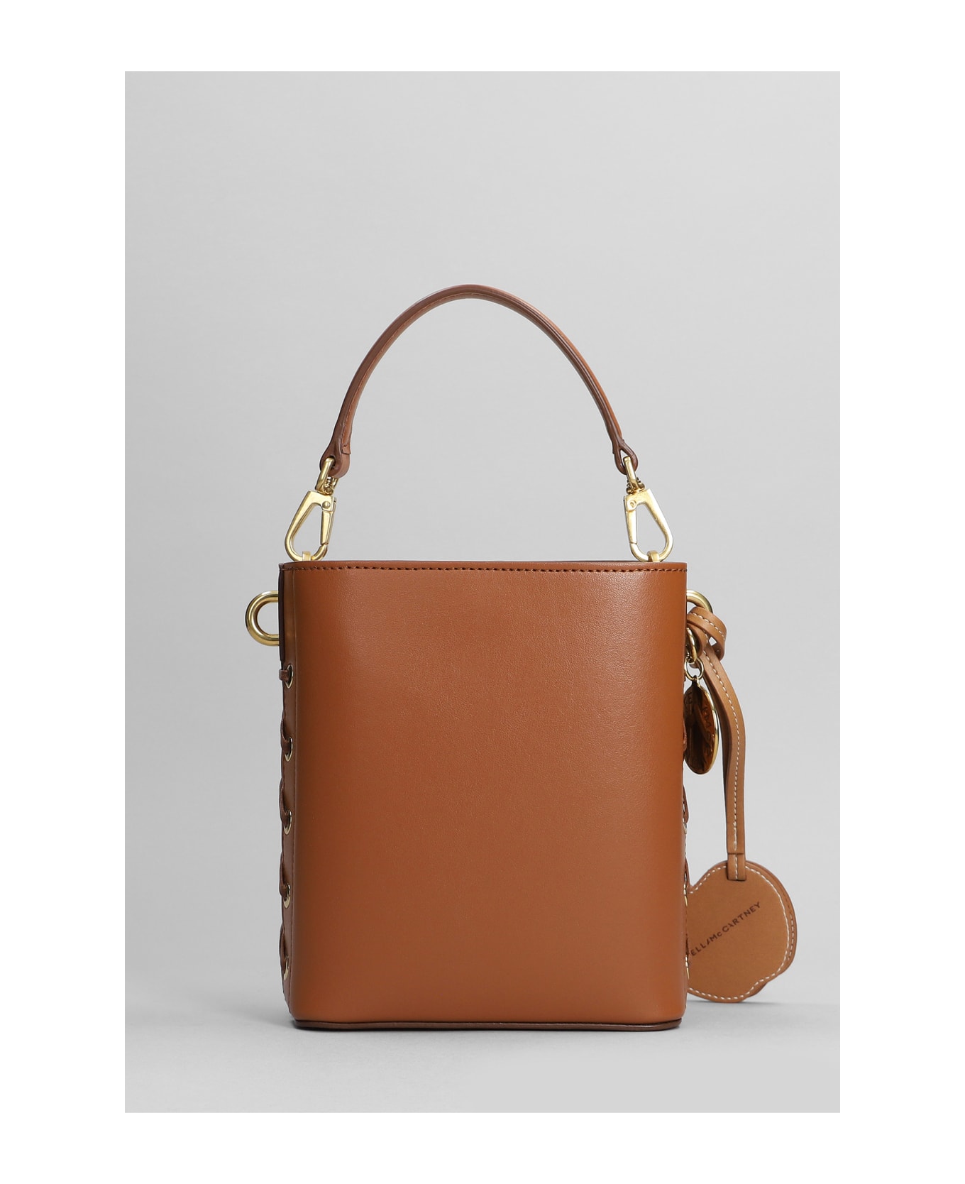 Stella McCartney Hand Bag In Brown Polyamide - brown トートバッグ