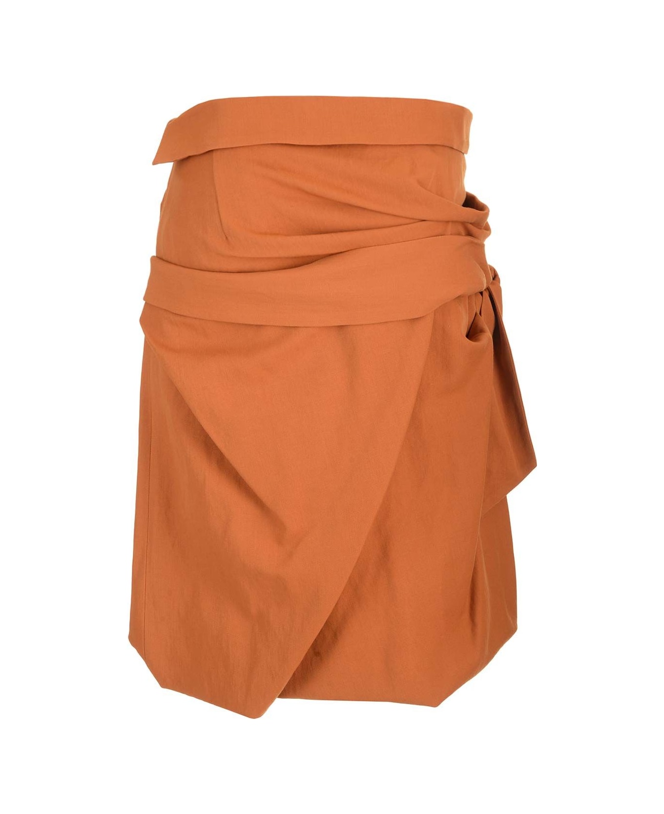 Dries Van Noten 01960-smith 9347 W.w.skirt - Orange