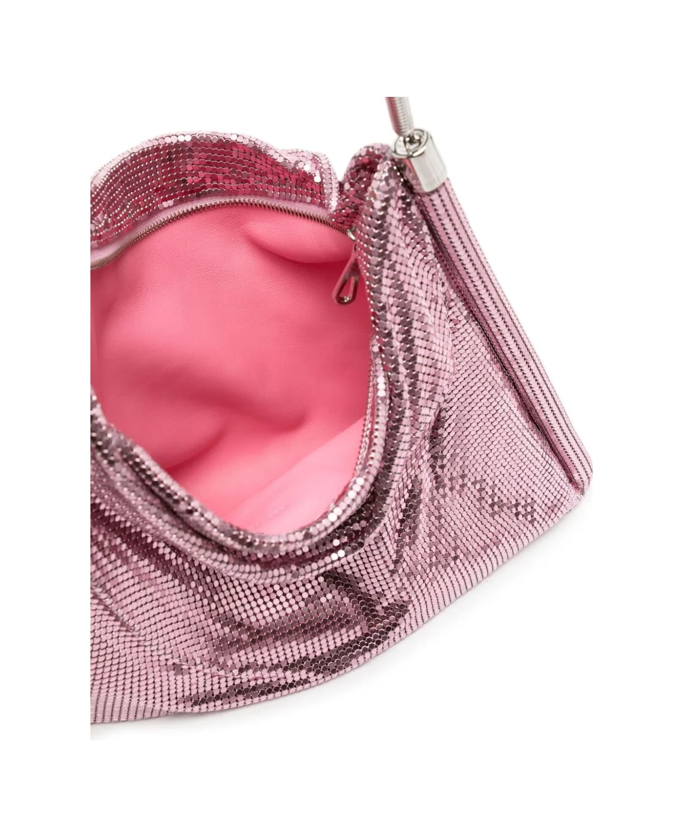 Paco Rabanne Pink Large Bag In Mesh Tube - Pink トートバッグ