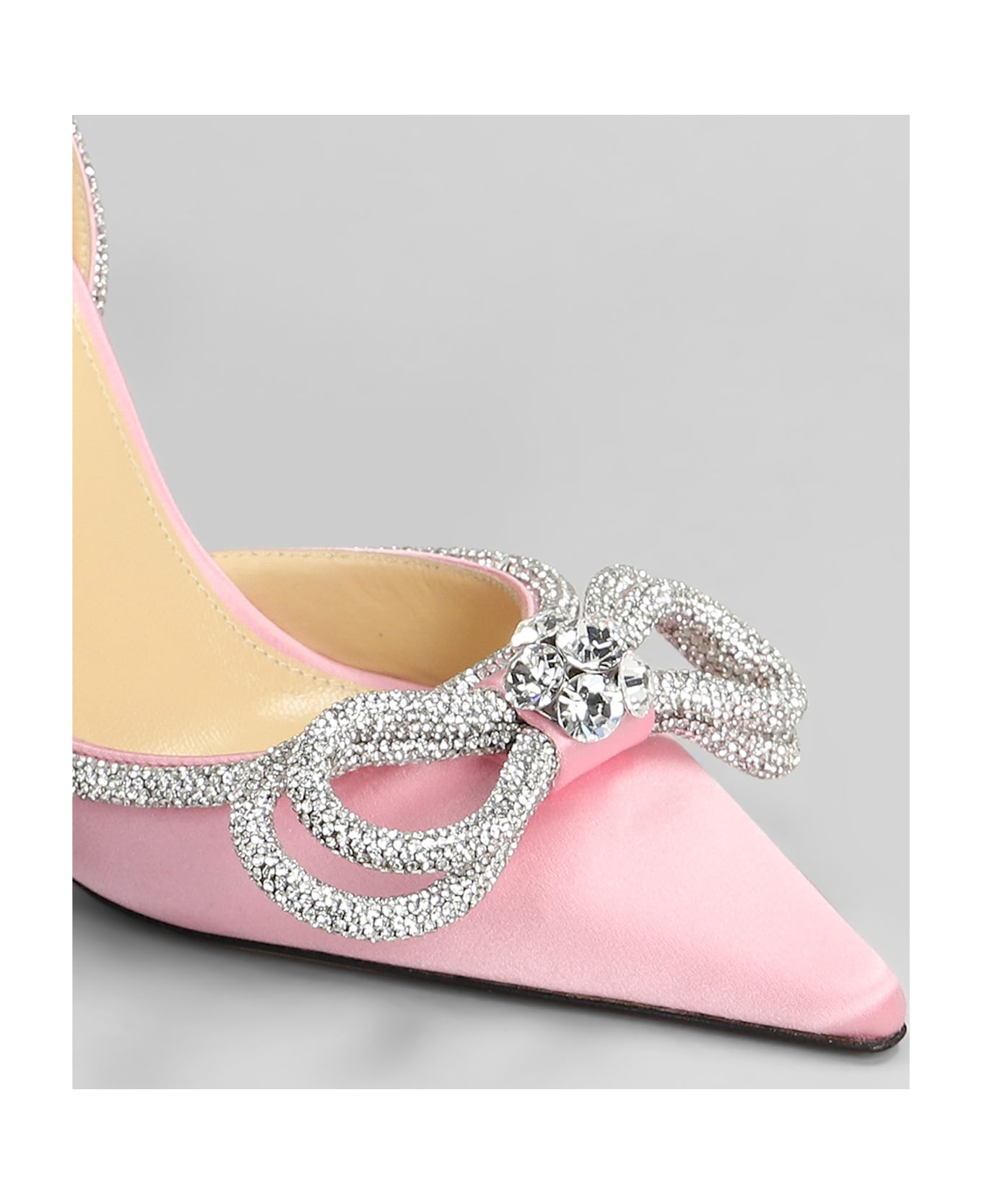 Mach 
Mach Pumps In Rose-pink Silk - rose-pink