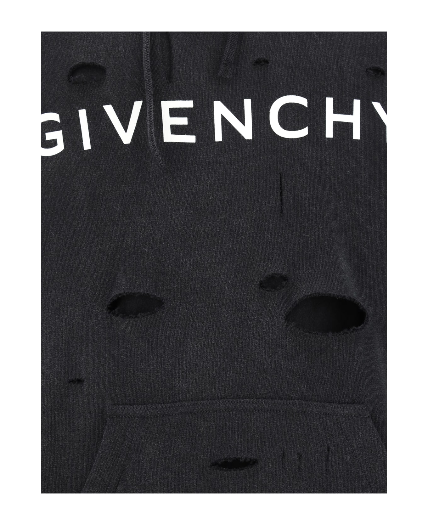 Givenchy Classic Hoodie - Faded Black