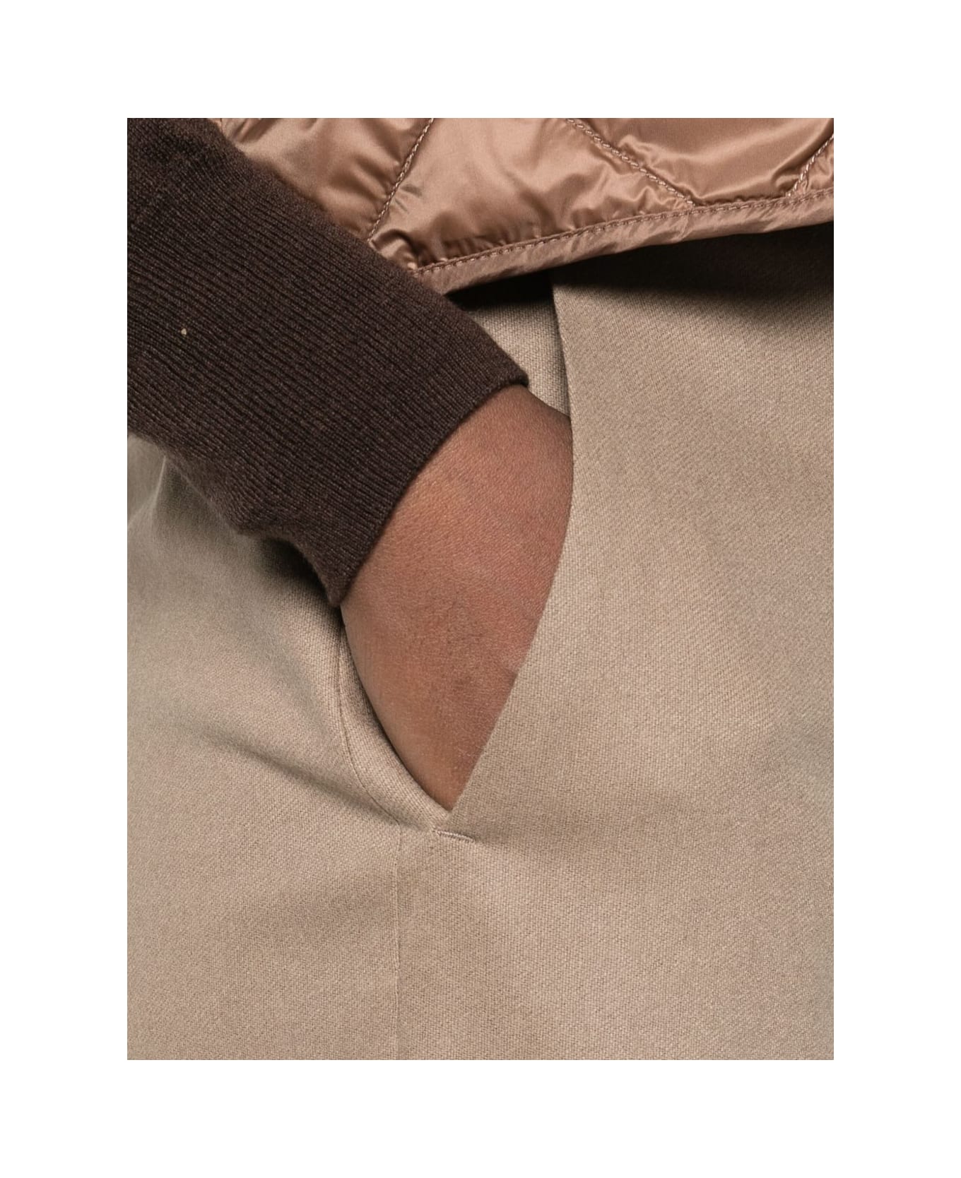 
S Max Mara Drawstring-waist Trousers - Beige