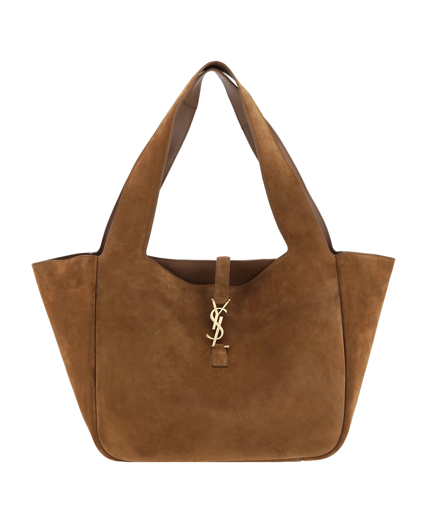 トートバッグ Saint Laurent Black Leather Le 5 A 7 Bea Shopping Bag Saint Laurent Le 5 à 7 Bea Borsa Tote | italist