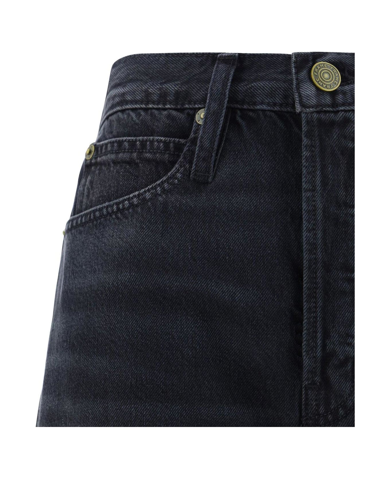 Frame The 1978 High-waist Bootcut Jeans - Black