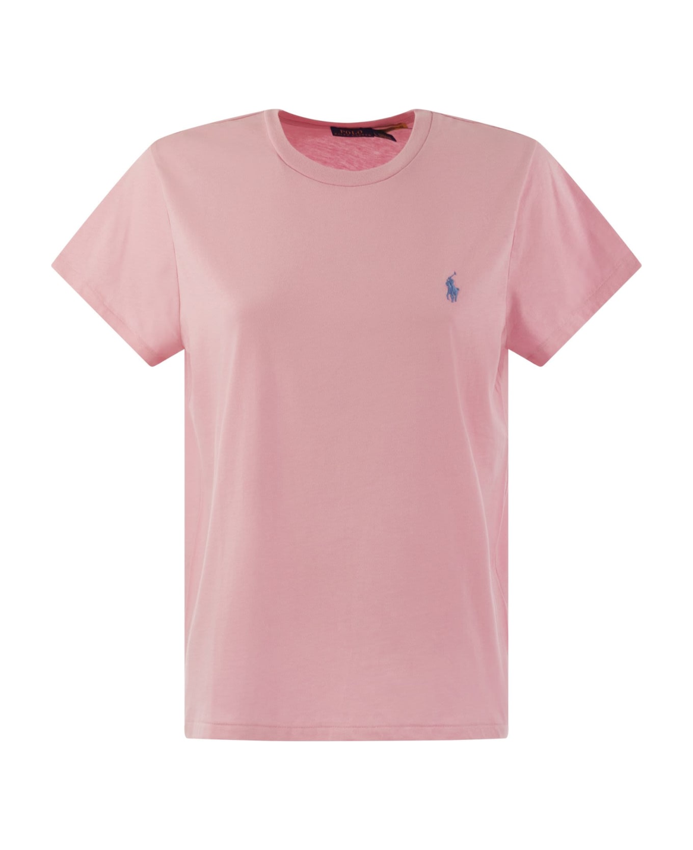 Polo Ralph Lauren Crewneck Cotton T-shirt - Pink