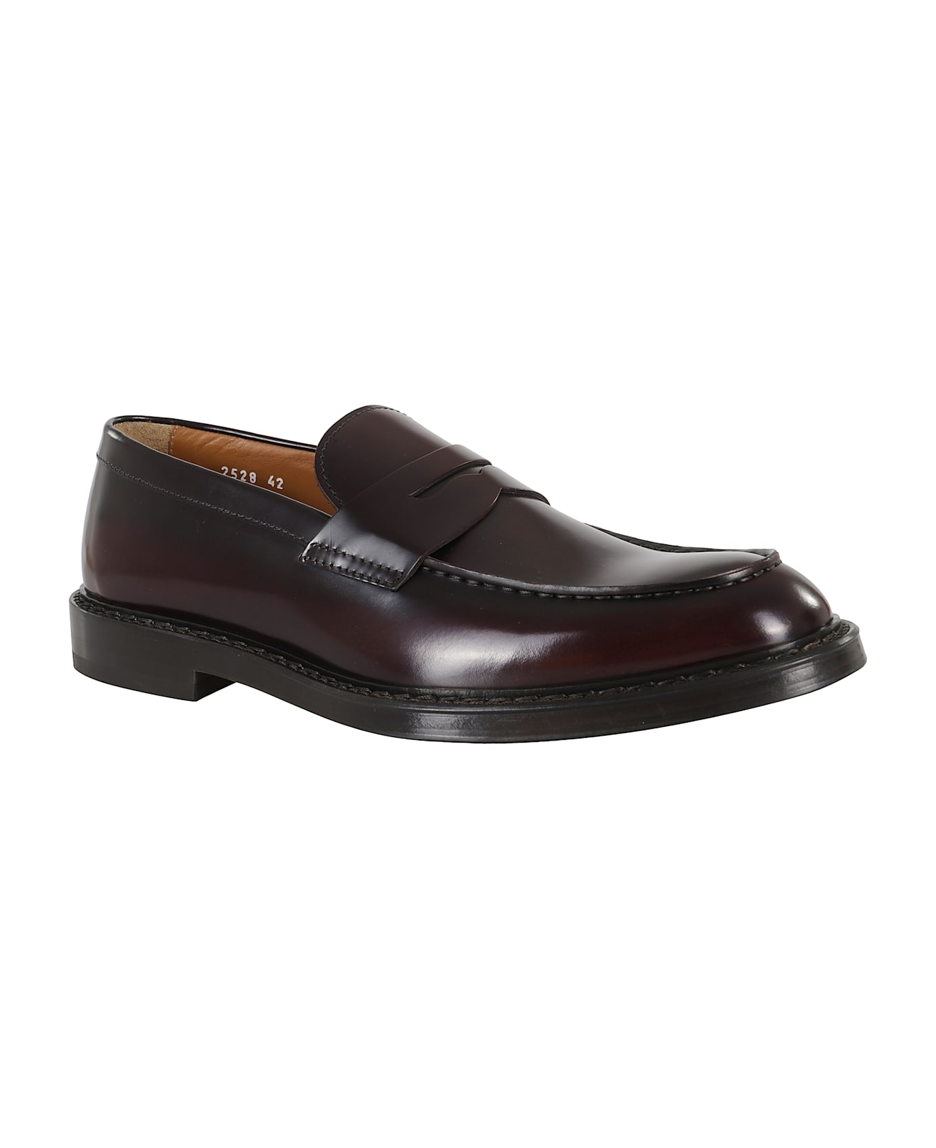 Doucal
s Mocassino Penny - Burgundy T Moro