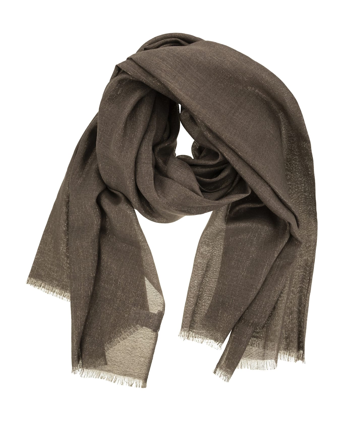 Brunello Cucinelli Silk And Cashmere Scarf