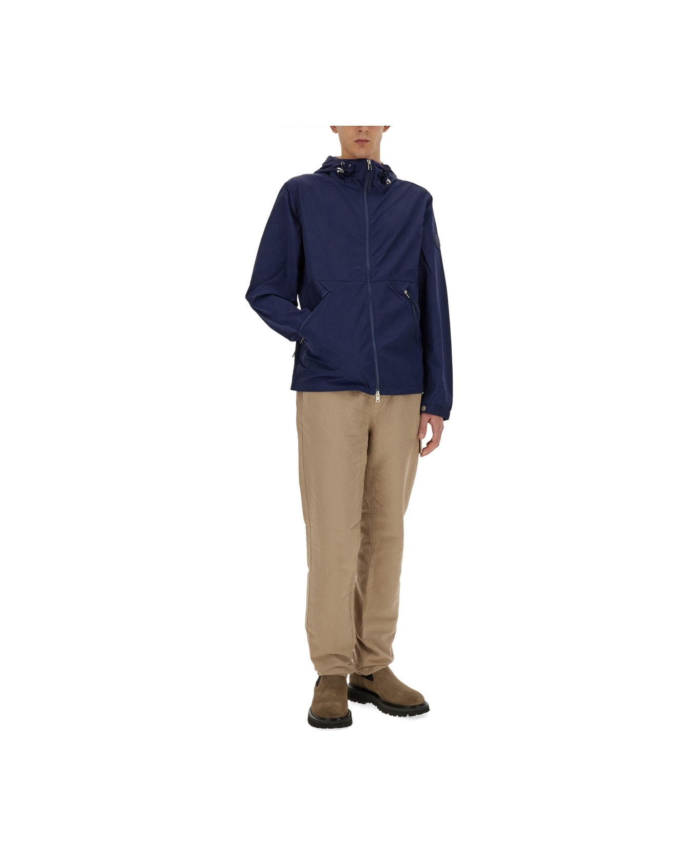 Woolrich Nylon Jacket - BLUE