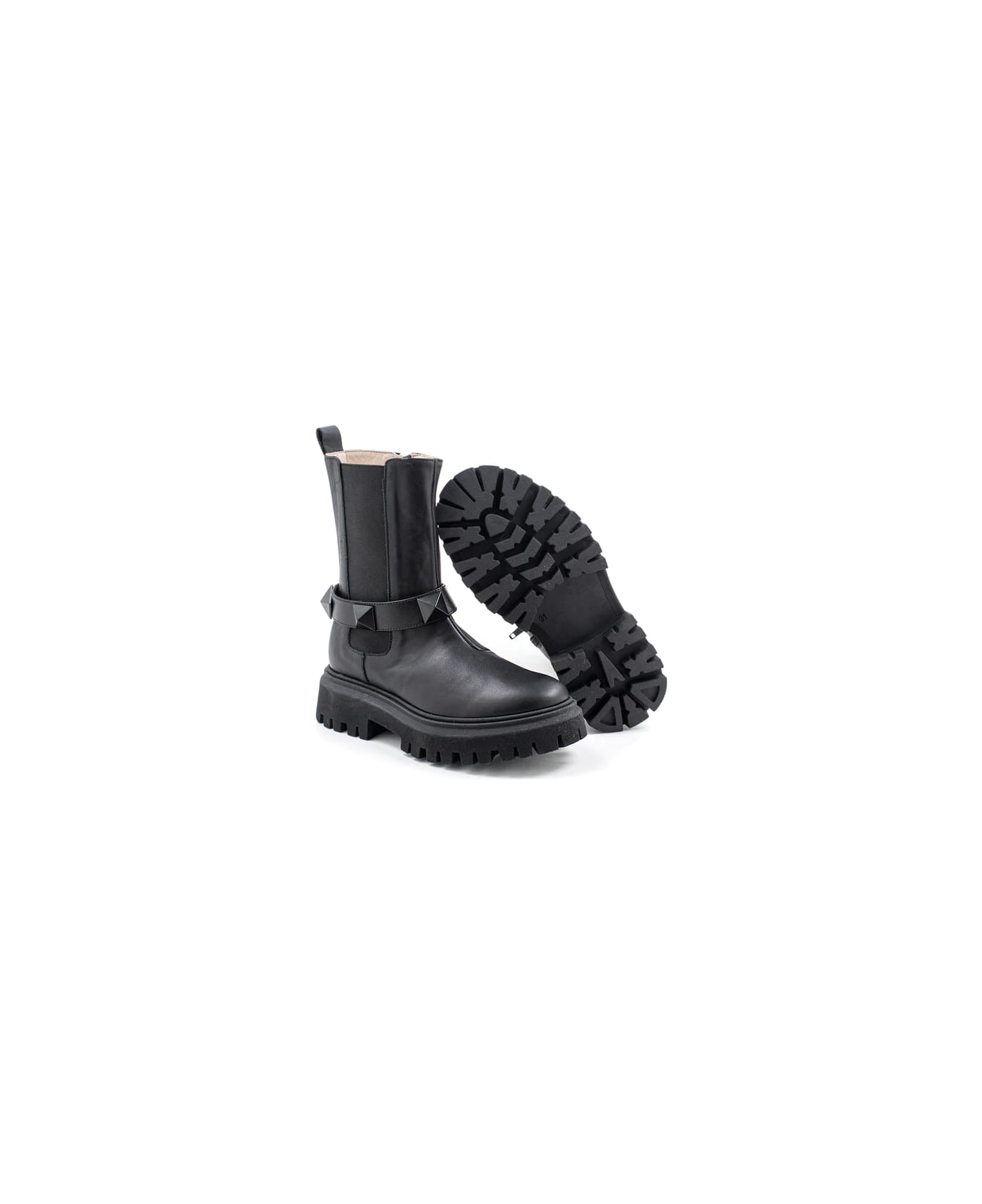 Florens Boots With Application - Black
