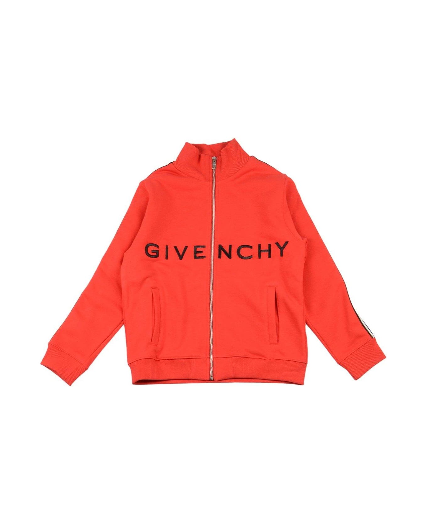 Givenchy X Disney Oswald-print Zipped Hoodie - Red