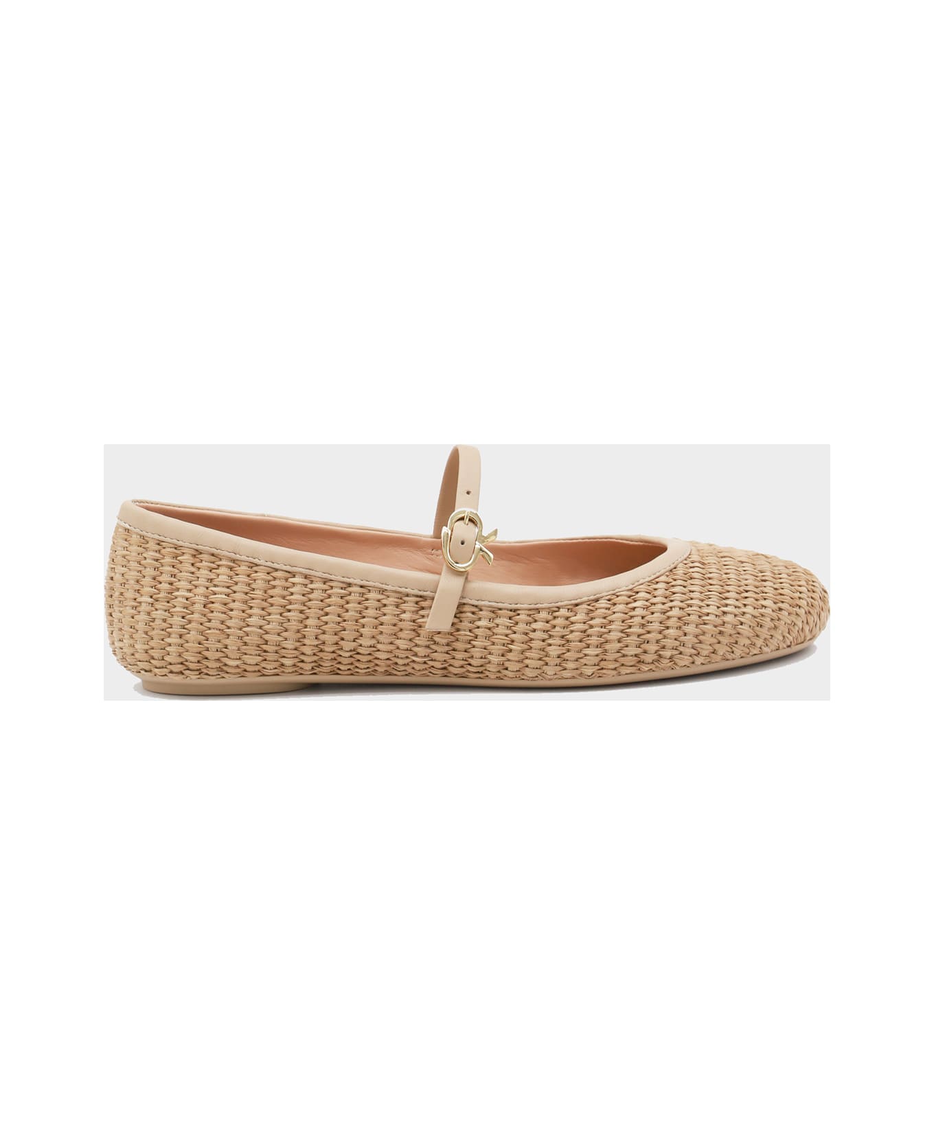 Gianvito Rossi Camel Flats - SAND