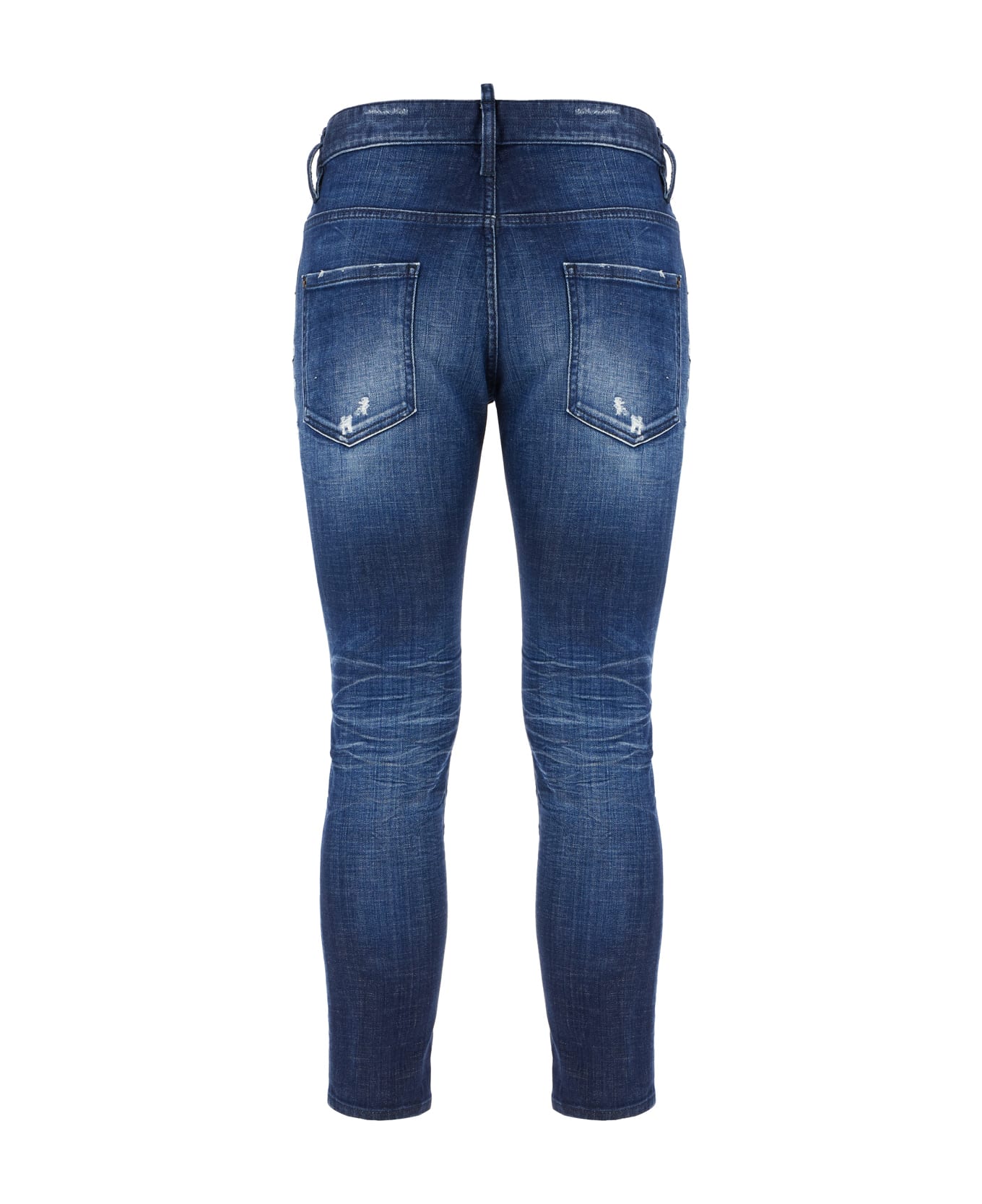 Dsquared2 Stretch Denim Skater Jean Jeans - NAVY BLUE