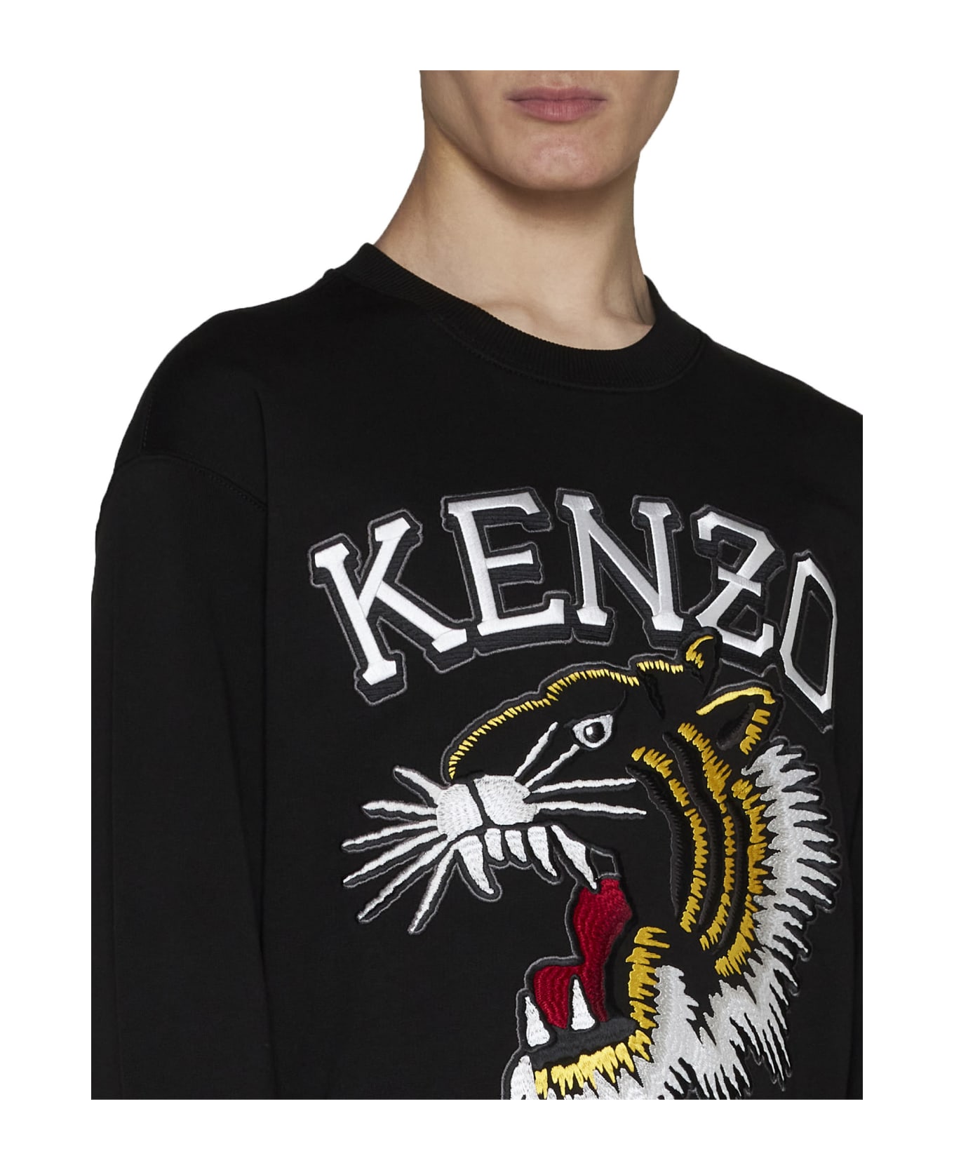 Kenzo Tiger Varsity Classic Sweatshirt - Black