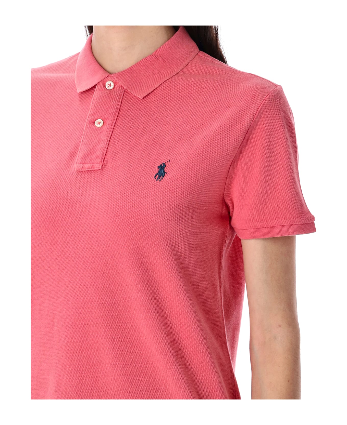 Polo Ralph Lauren Piqué Polo Shirt - PINK SAND