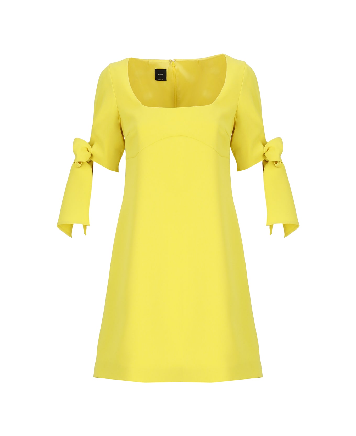 Pinko Verdicchio Dress - Yellow