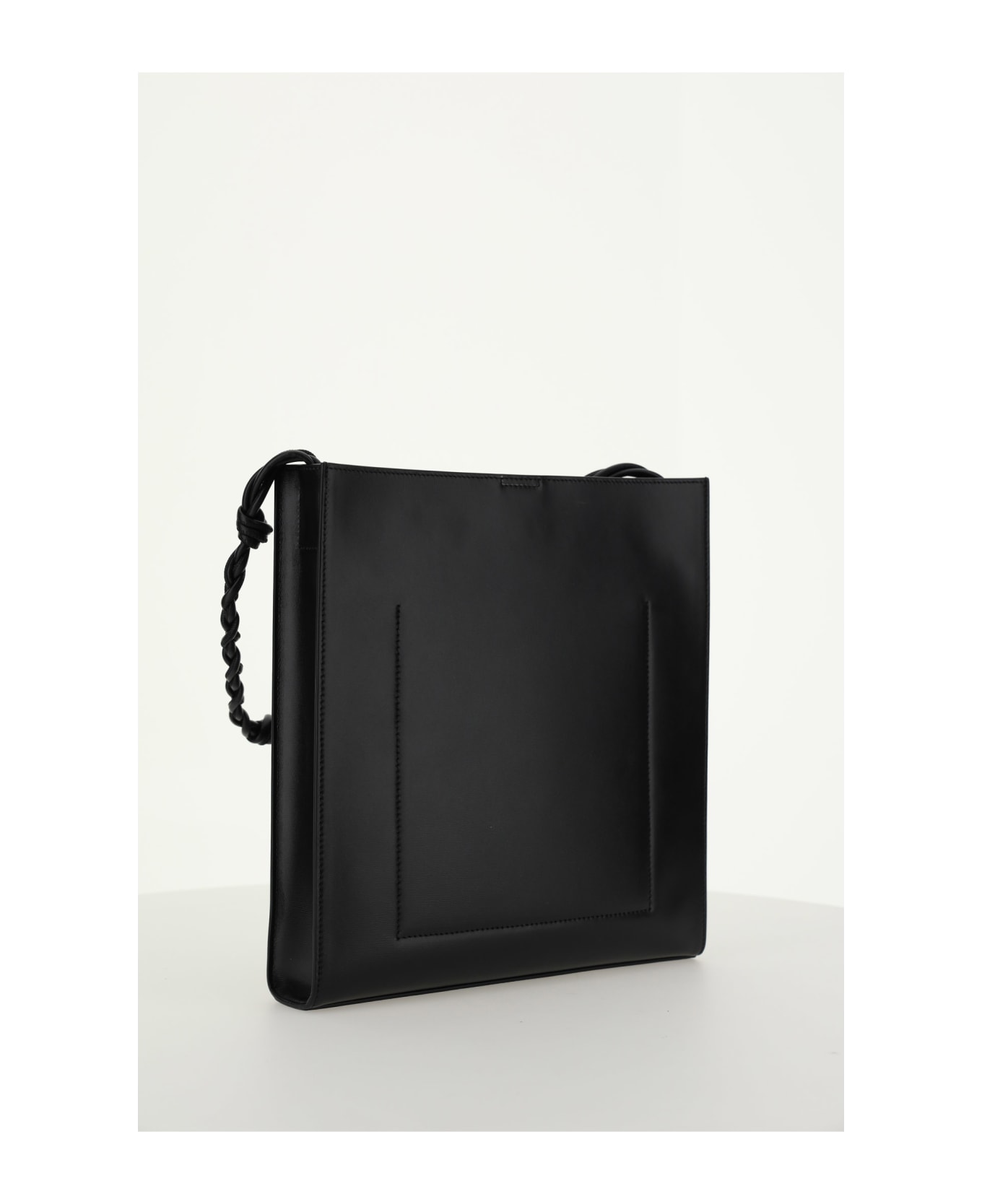 Jil Sander Tangle Shoulder Bag - BLACK
