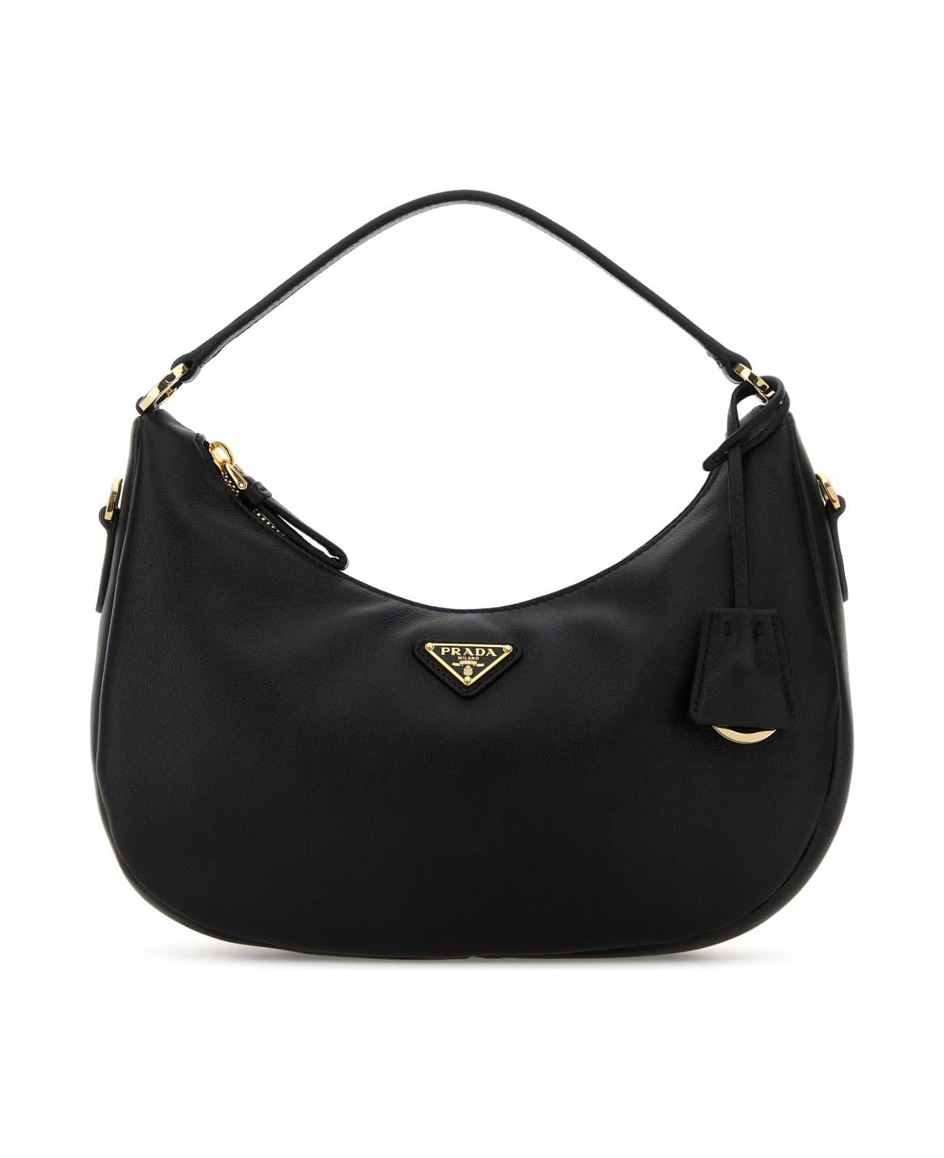 Prada Black Leather Handbag - Nero