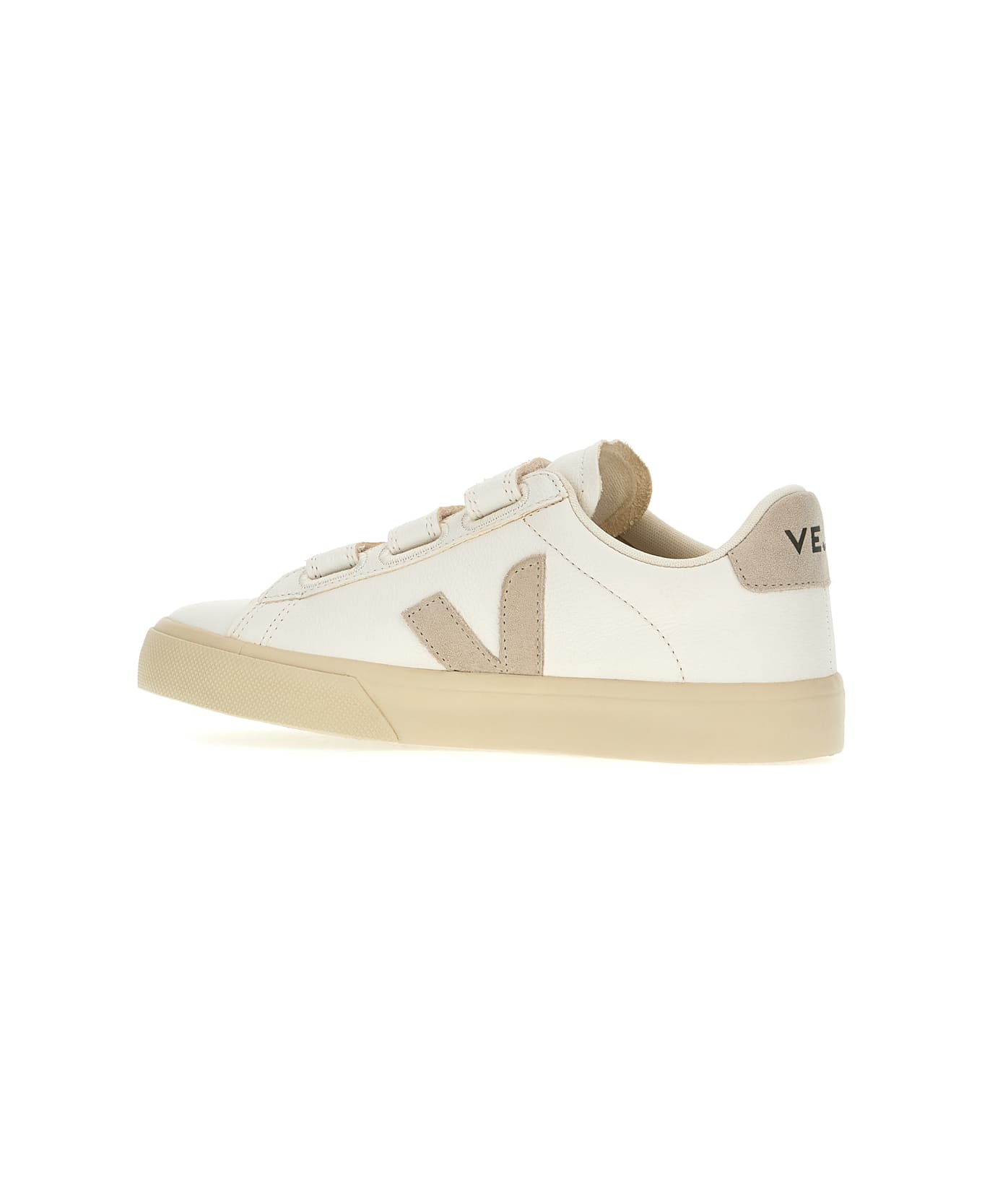 Veja White Leather Recife Chromefree Sneakers - EXTRAWHITENATURAL
