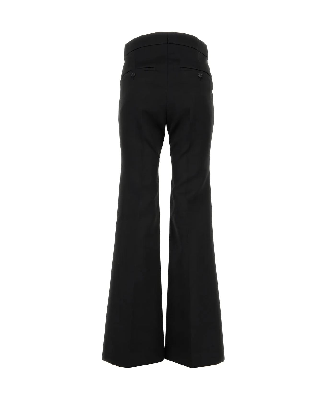 Givenchy Black Satin Pant - BLACK