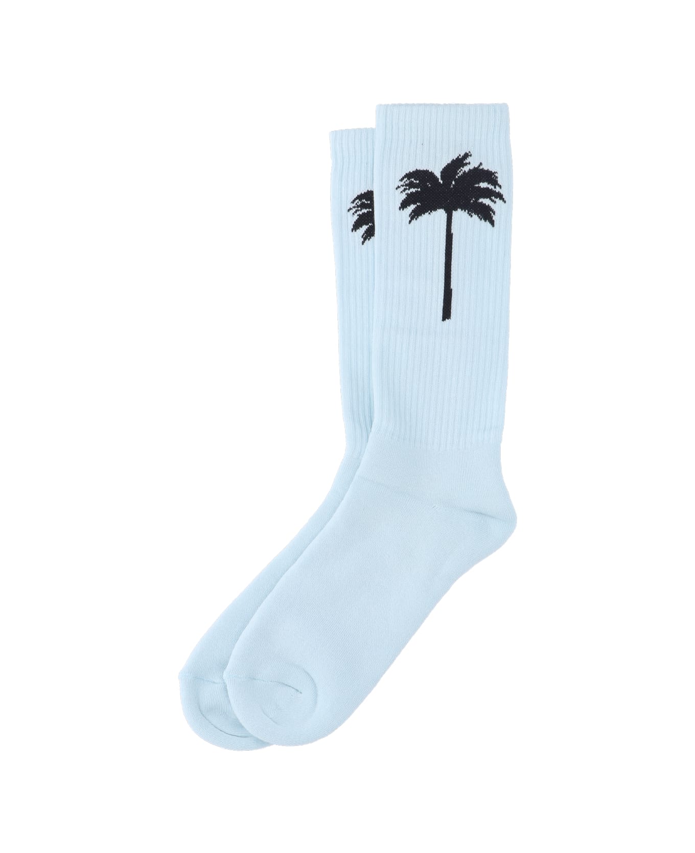 Palm Angels Socks 'palm' - blue