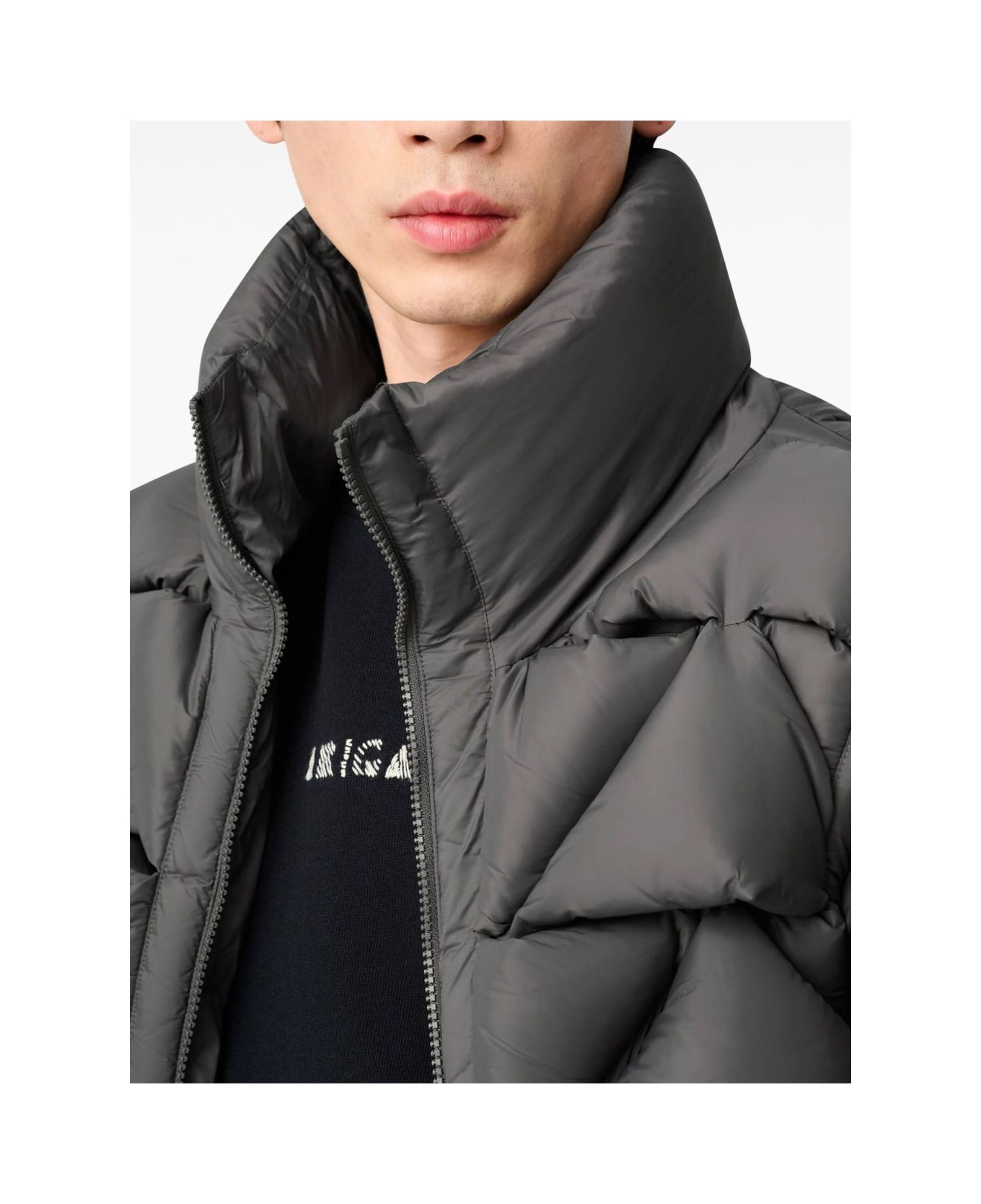 Axel Arigato Quilted Down Jacket - Grey
