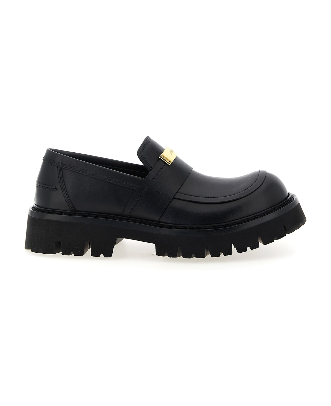 Moschino 'brick' Loafers - Black  