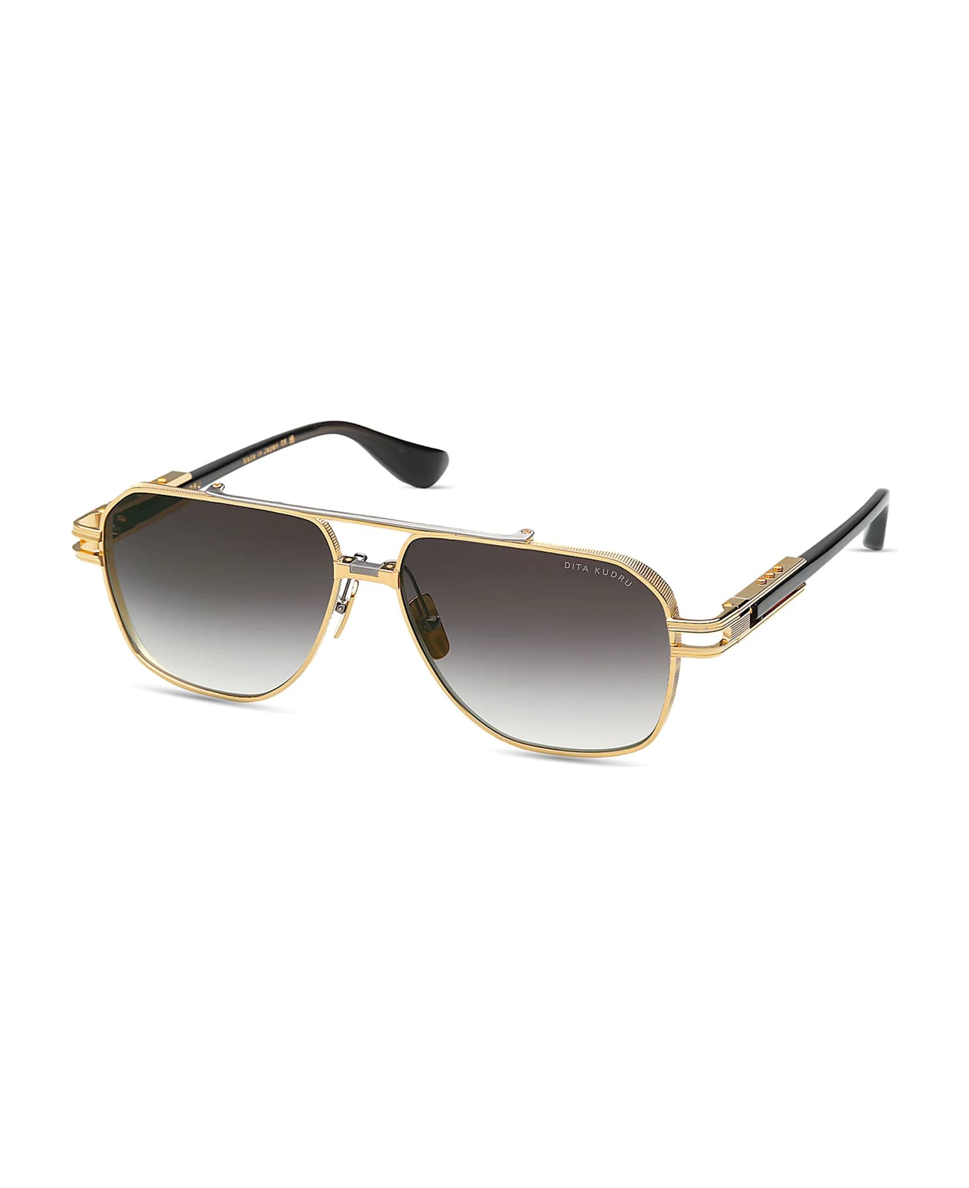 Dita Kudru - Yellow Gold / Antique Silver Sunglasses - yellow gold サングラス