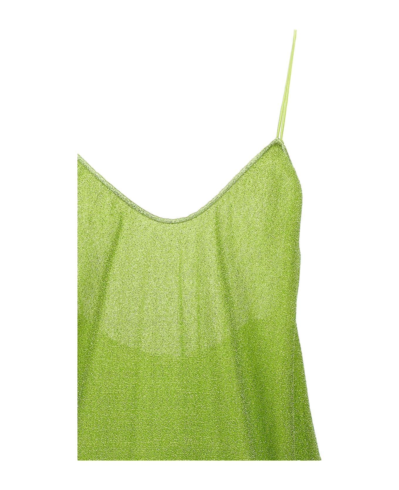 Oseree 'lumiere Plumage' Dress - Green