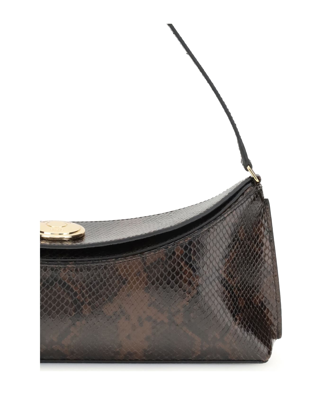 Jacquemus Ovalo Shoulder Bag - BROWN